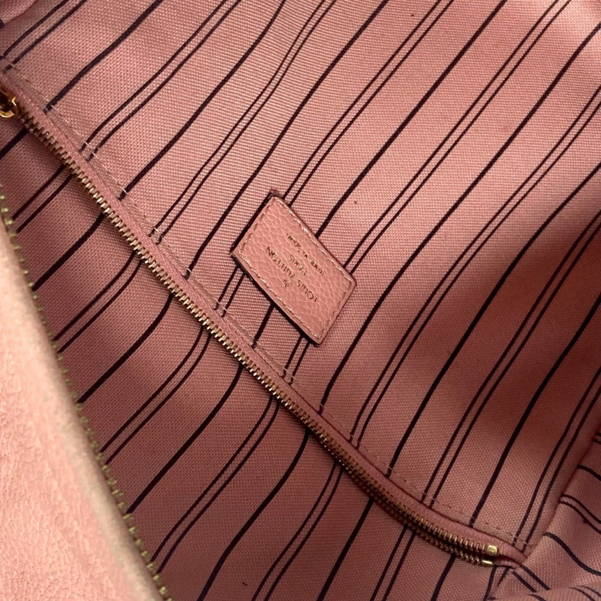 Louis Vuitton Galle Pink Monogram Empreinte Backpack (Pre-Owned)