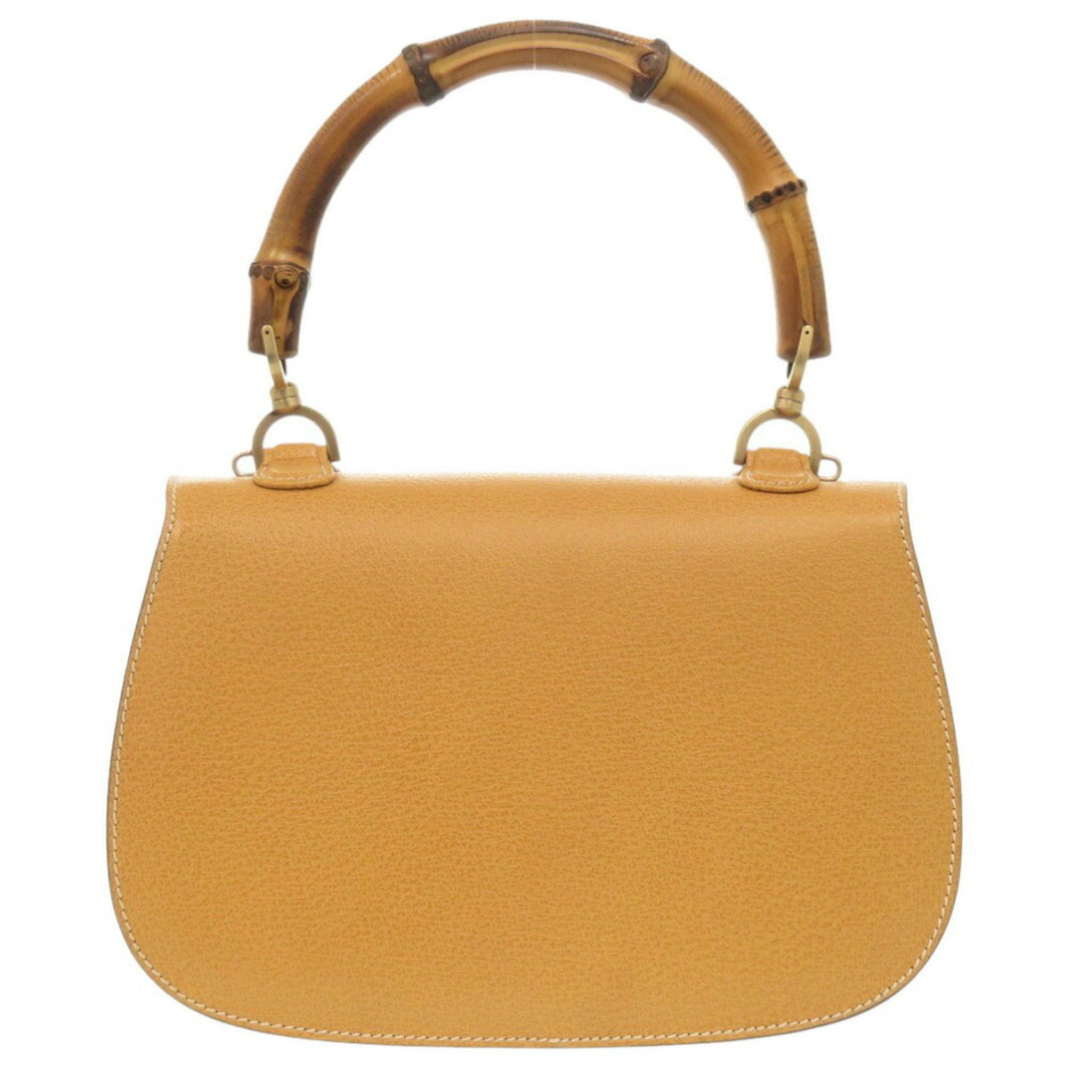 Gucci Yellow Leather Handbag (Pre-Owned)