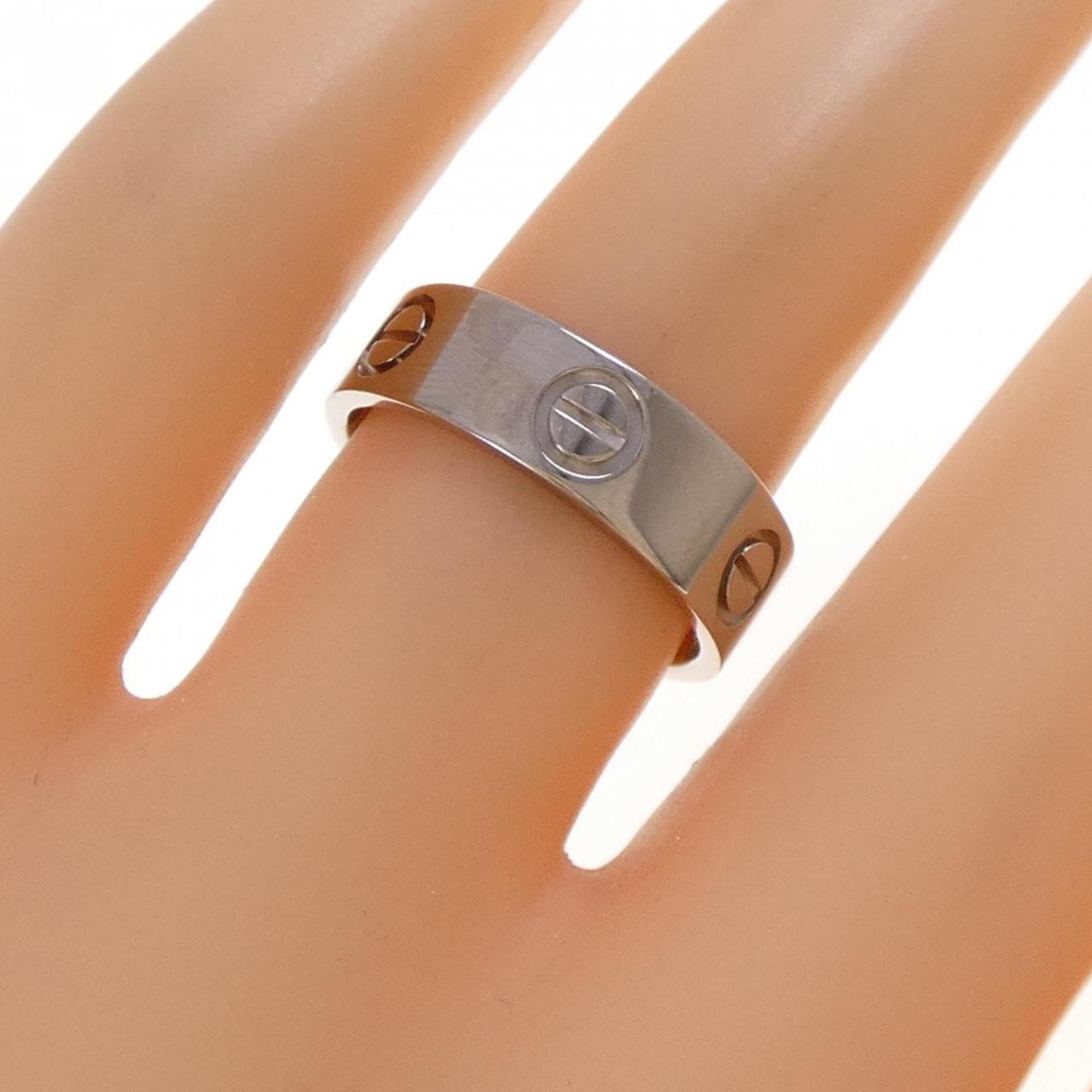 Cartier White Gold White Gold (18K) Band Ring (Pre-Owned)