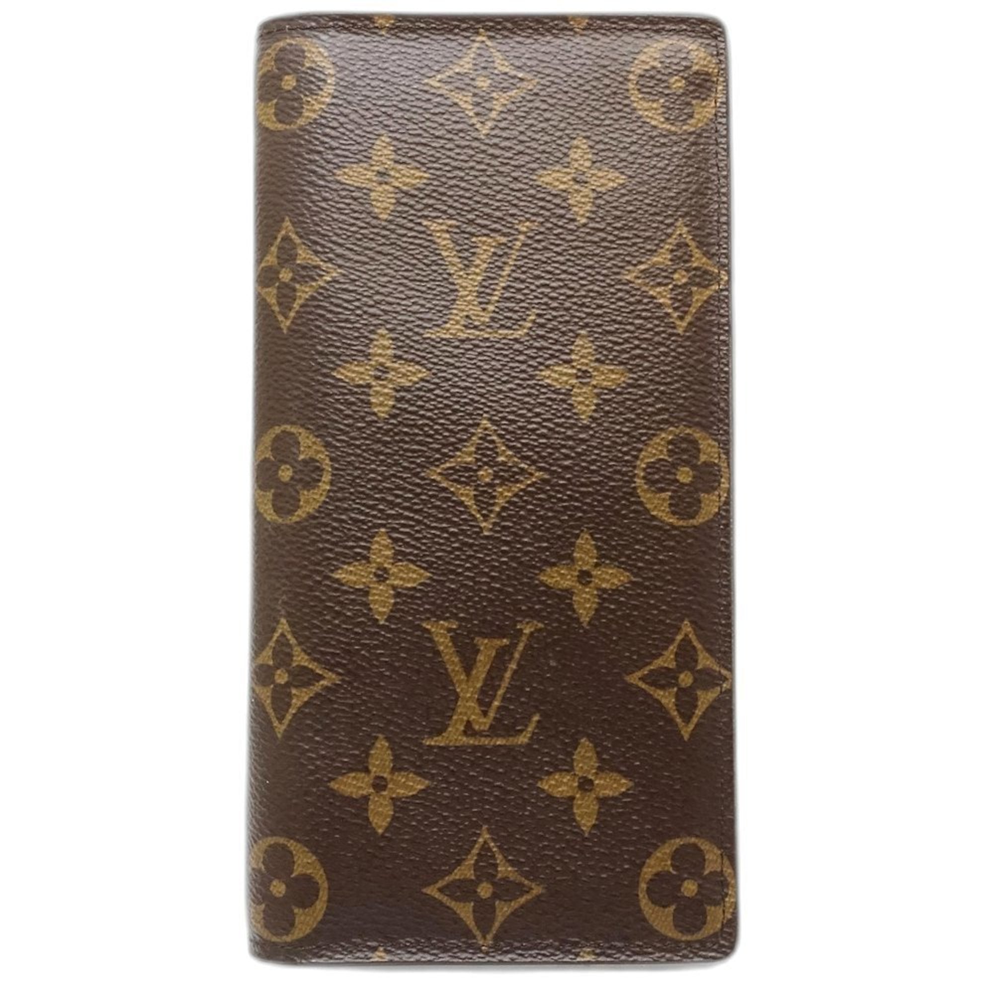 Louis Vuitton Brown Monogram Monogram Long Wallet (Bi-Fold) (Pre-Owned)