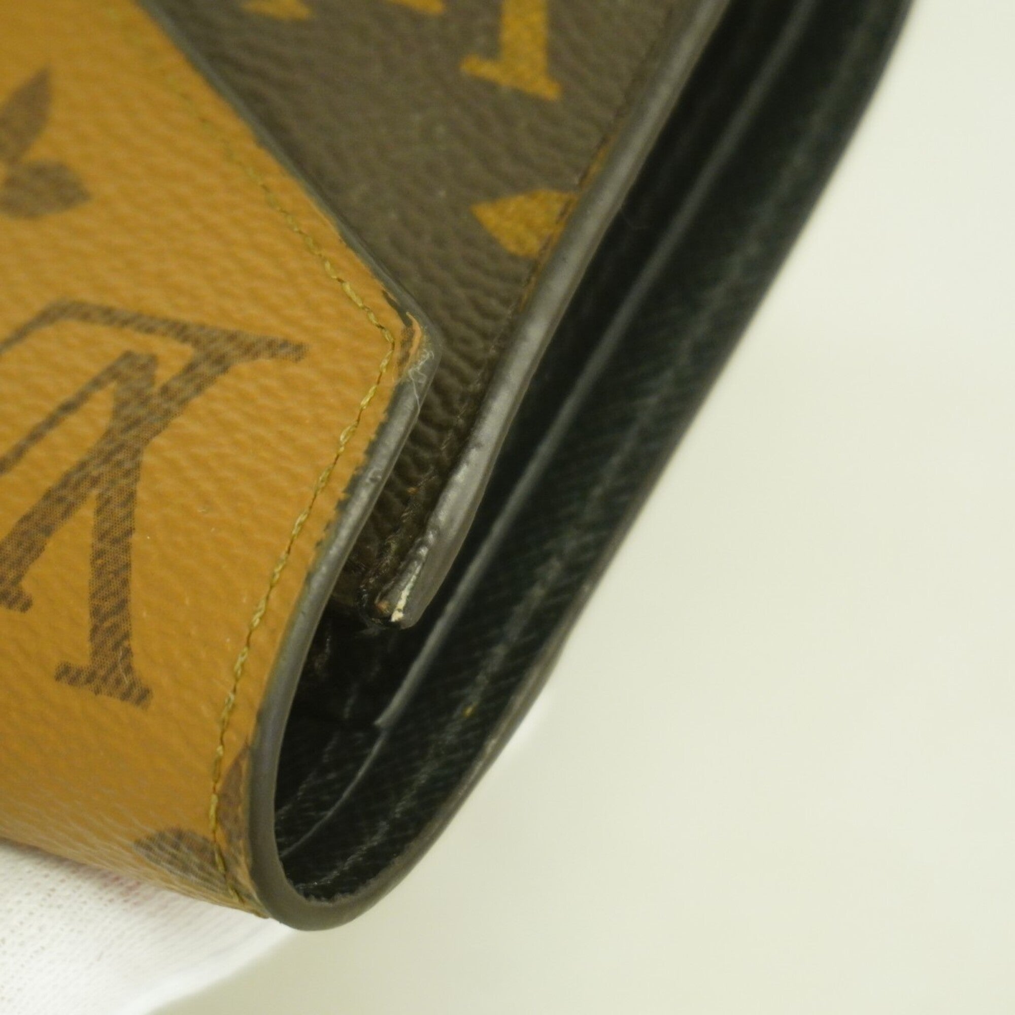 Louis Vuitton Brown Wallet (Tri-Fold) (Pre-Owned)