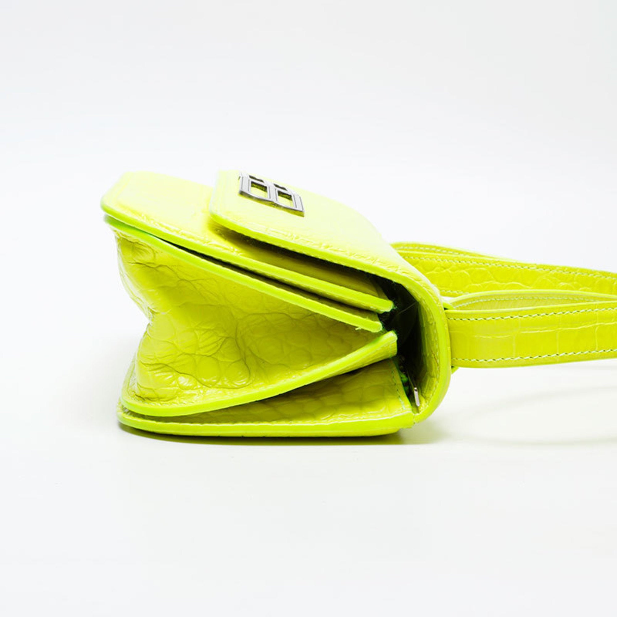Balenciaga Yellow Leather Shoulder Bag (Pre-Owned)