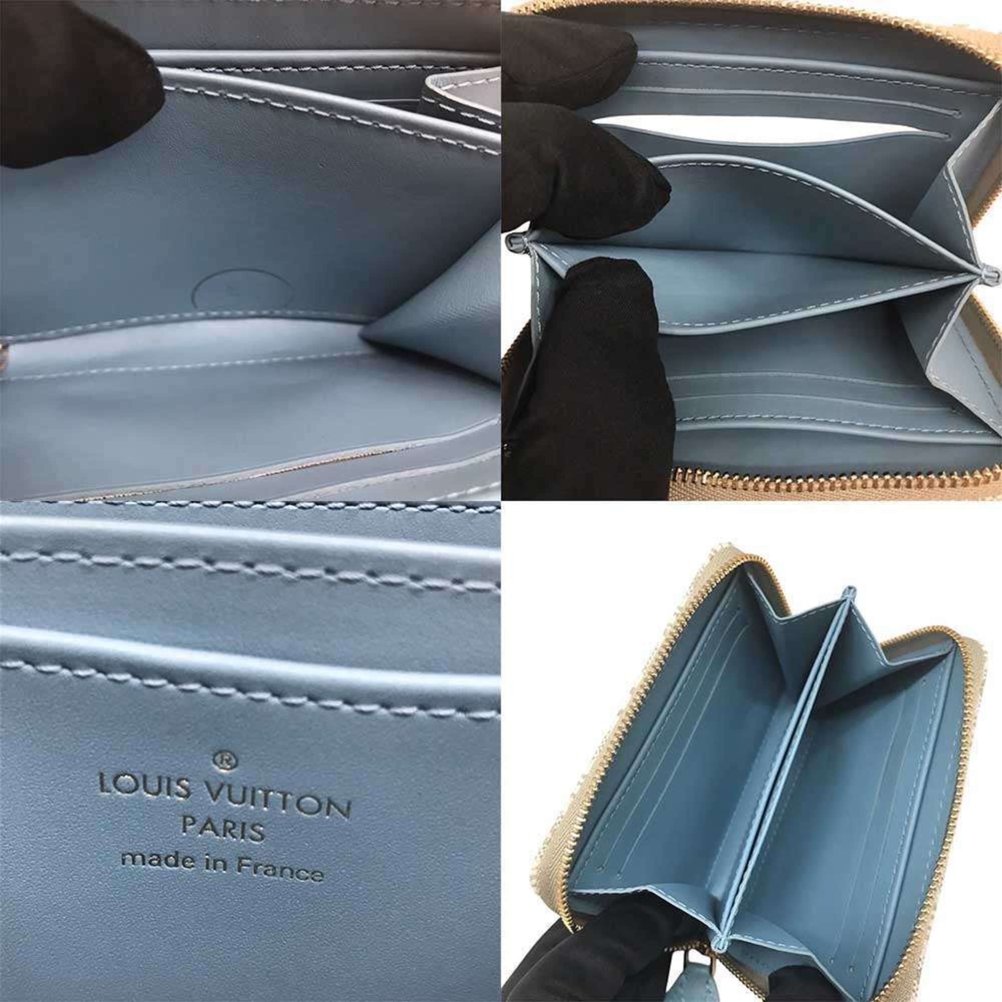 Louis Vuitton White Jacquard Coin Purse/Coin Case (Pre-Owned)