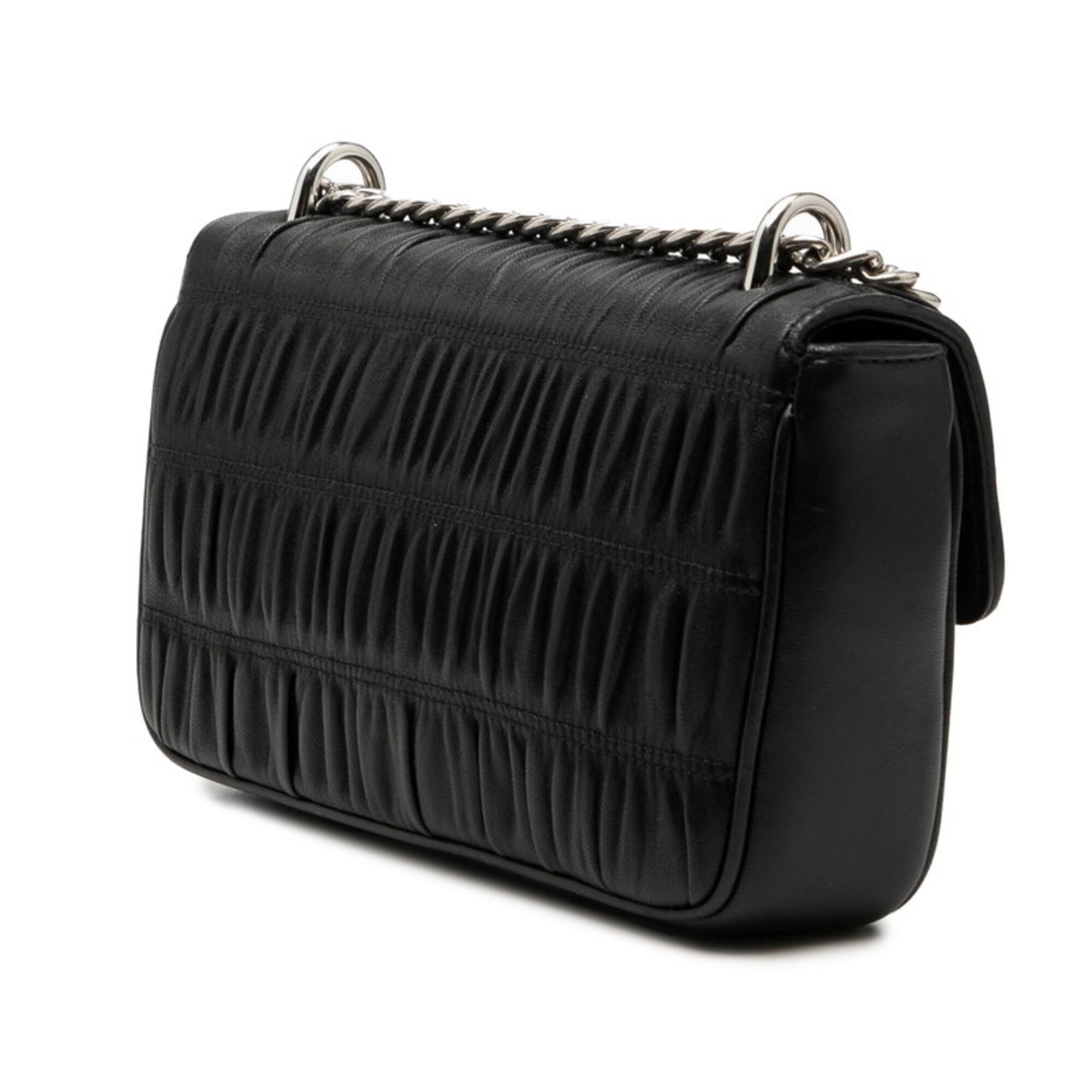 Prada Black Leather Shoulder Bag (Pre-Owned)
