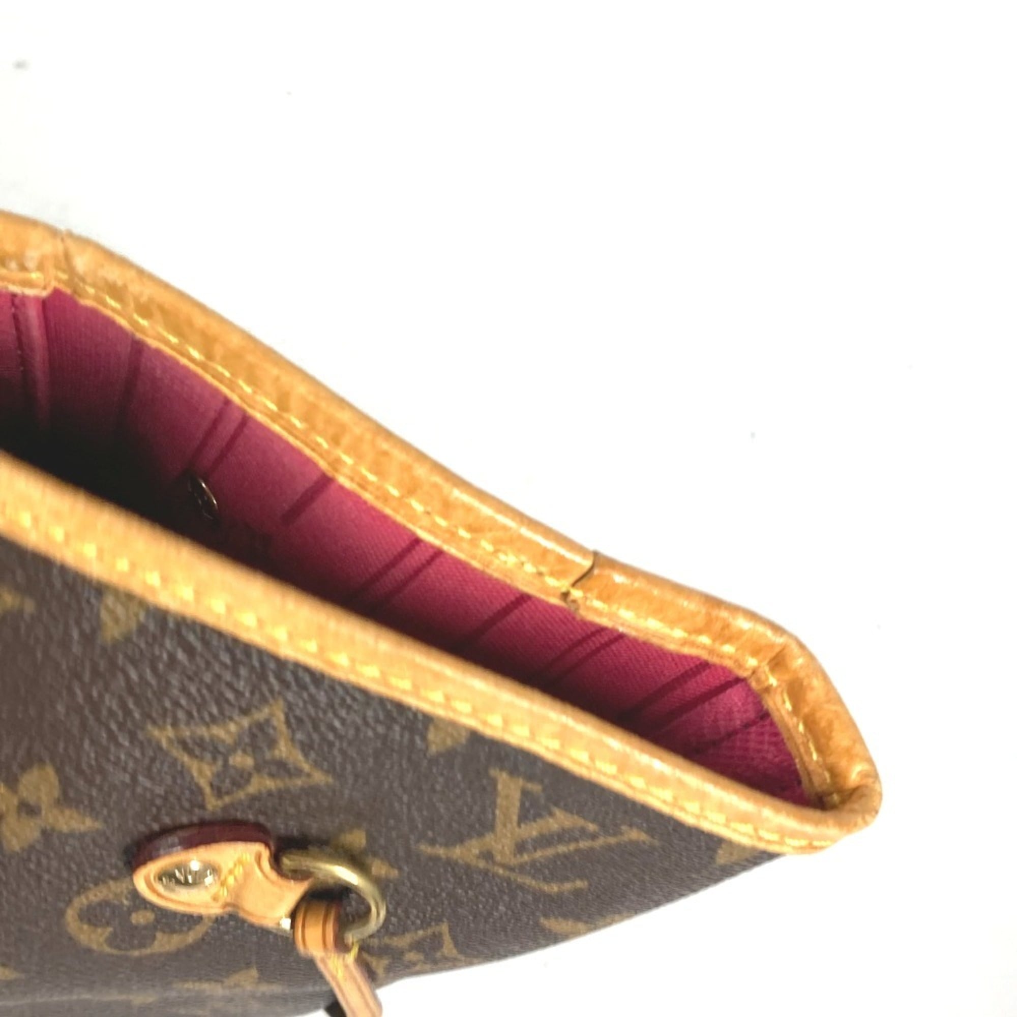 Louis Vuitton Brown Monogram Pink Pivoine Monogram Shoulder Bag Tote Bag (Pre-Owned)