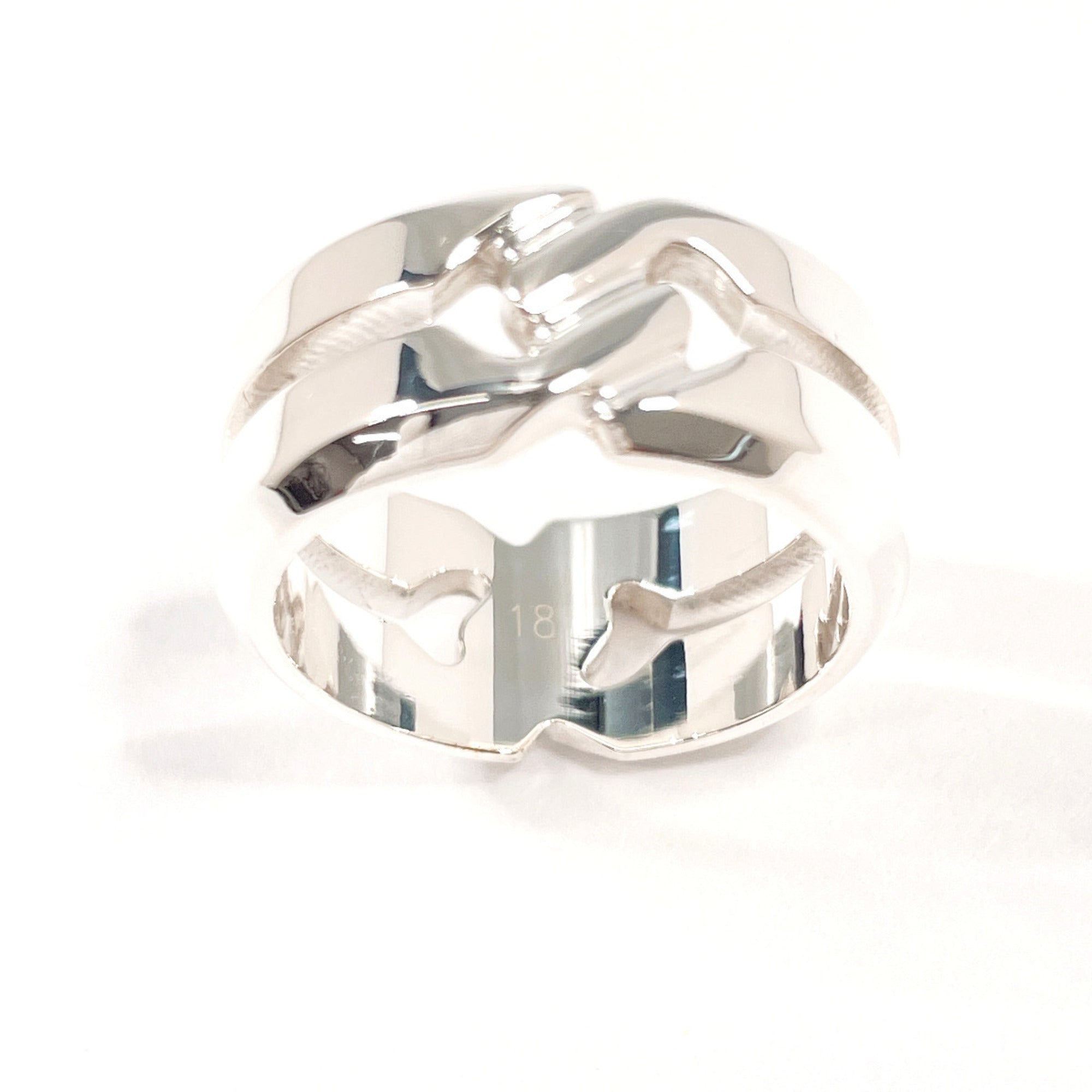 Gucci Silver Silver 925 Band Ring (Pre-Owned)
