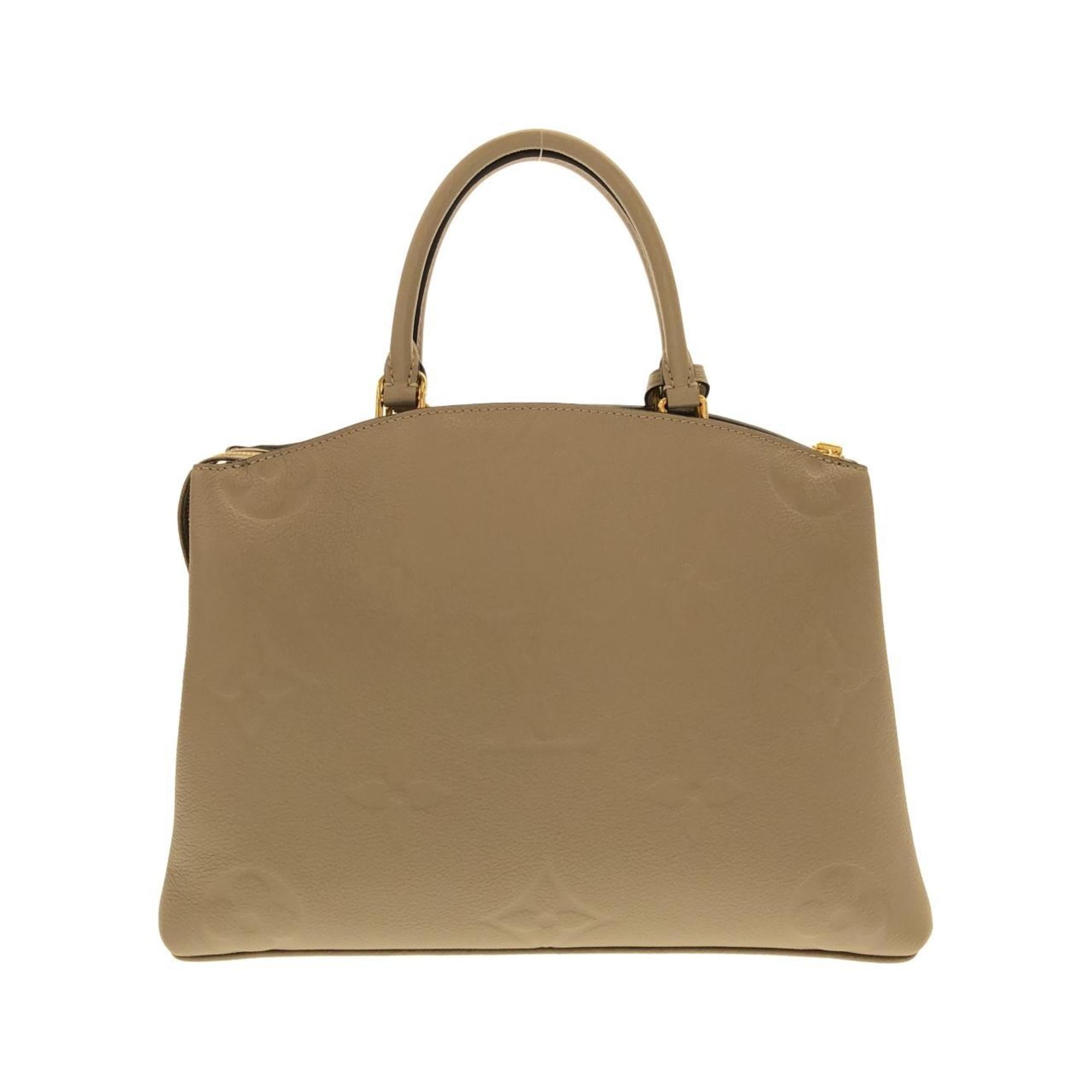 Louis Vuitton Tourterelle Leather Handbag (Pre-Owned)