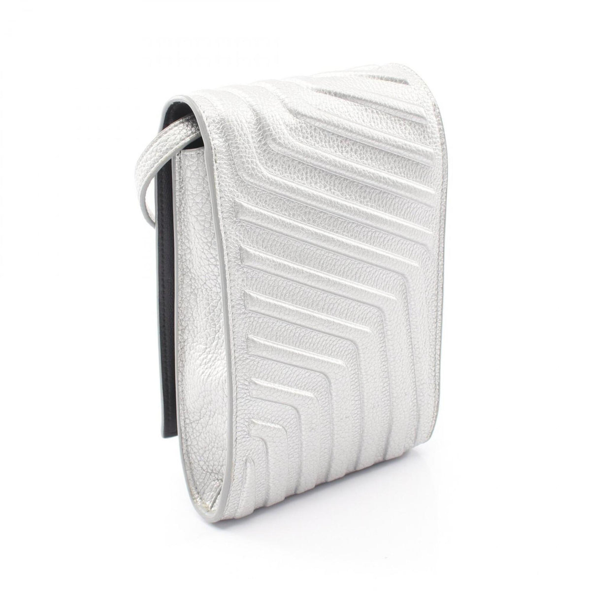 Balenciaga Silver Leather Shoulder Bag (Pre-Owned)