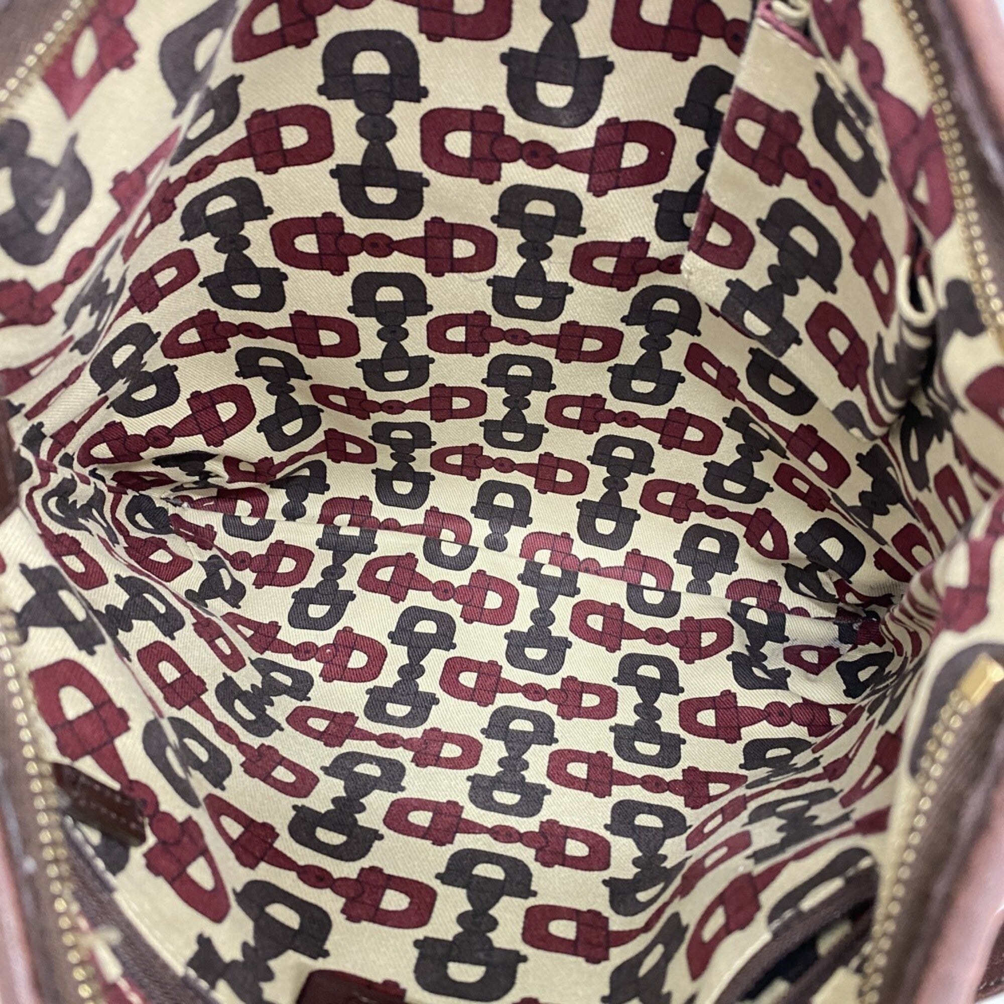 Gucci Brown Leather Shoulder Bag (Pre-Owned)