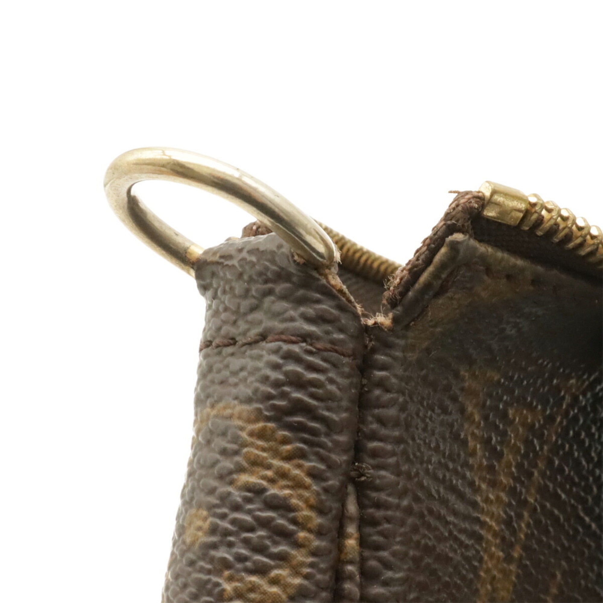 Louis Vuitton Monogram Brown Monogram Handbag Pochette (Pre-Owned)