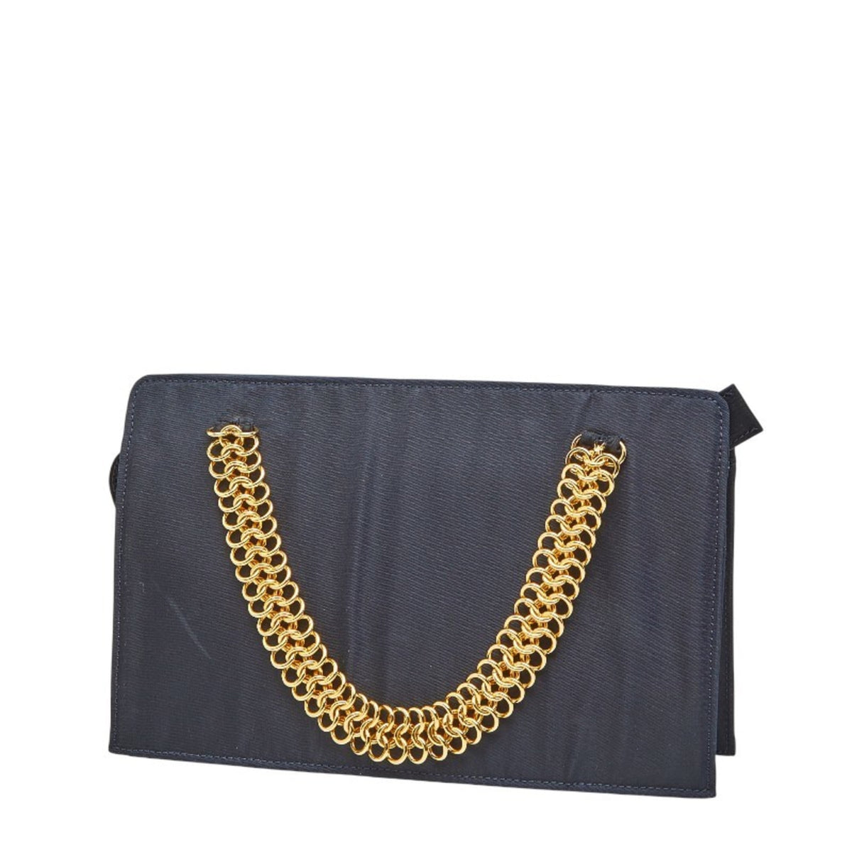 Prada Navy Nylon Handbag (Pre-Owned)