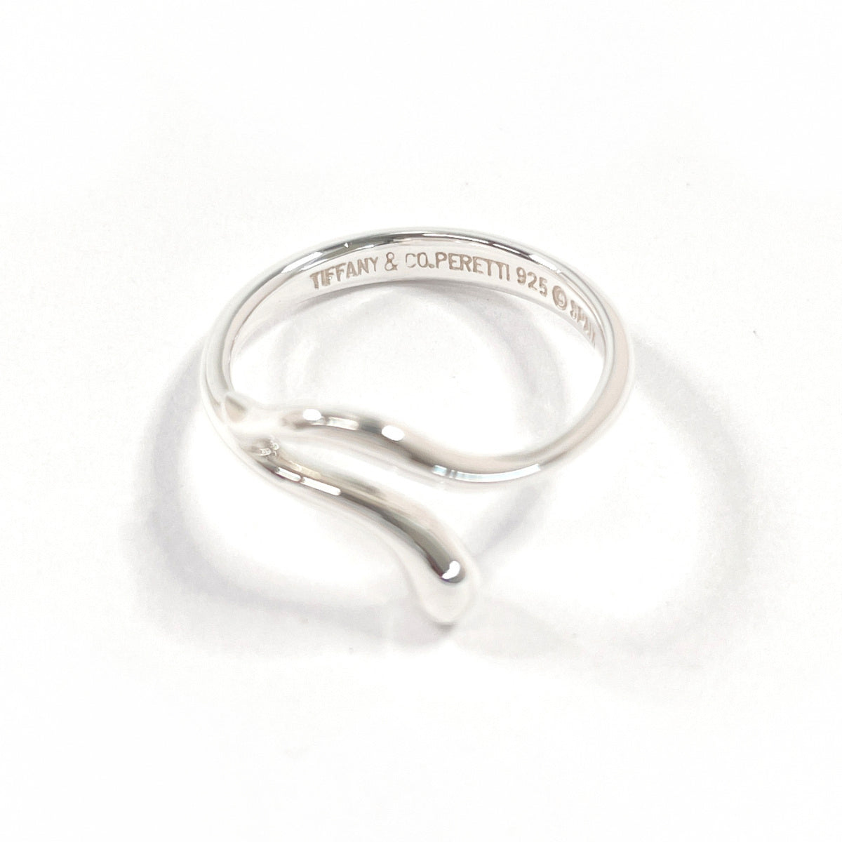 Tiffany Silver Silver 925 Band Ring (Pre-Owned)