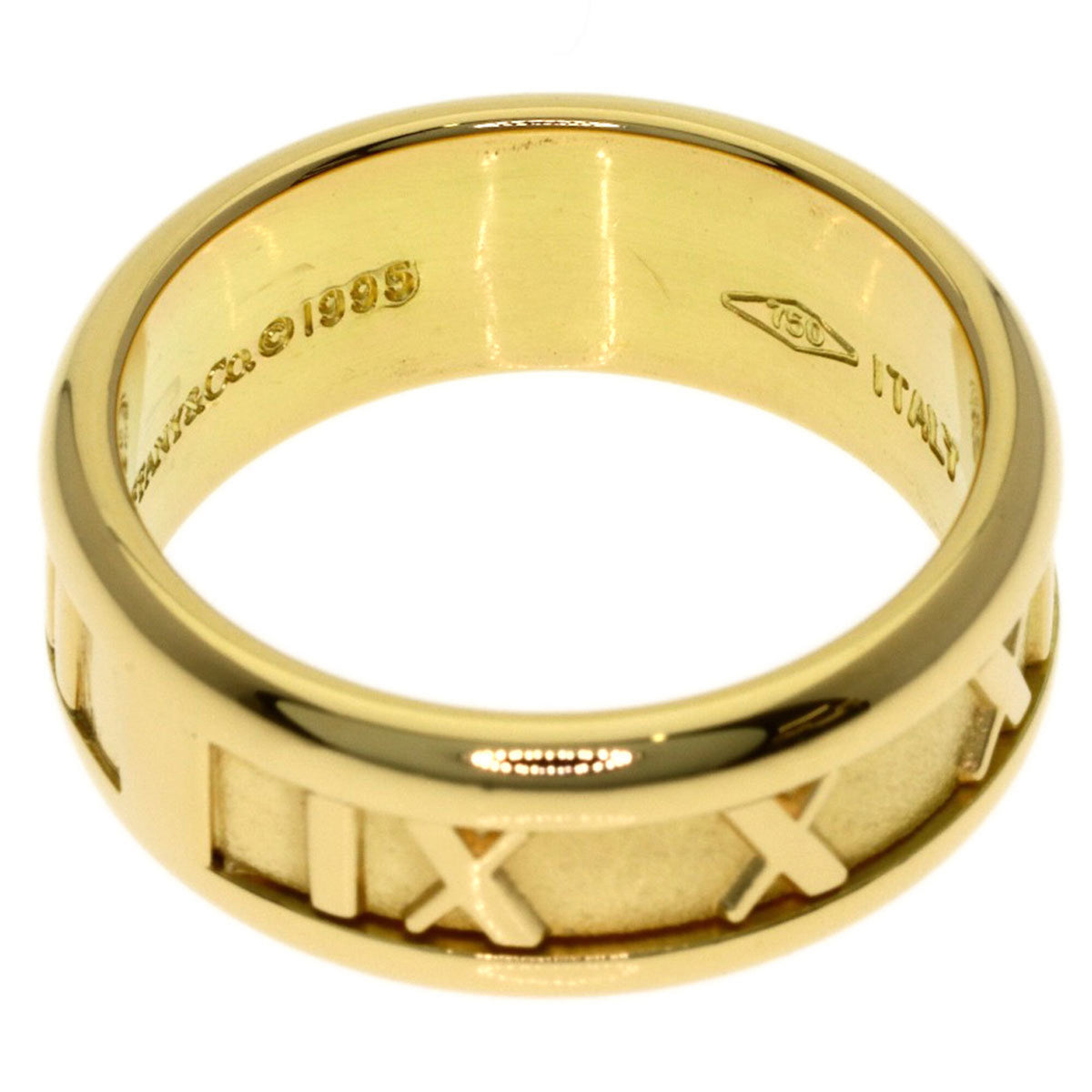 Tiffany Yellow Gold (18K) Band Ring (Pre-Owned)