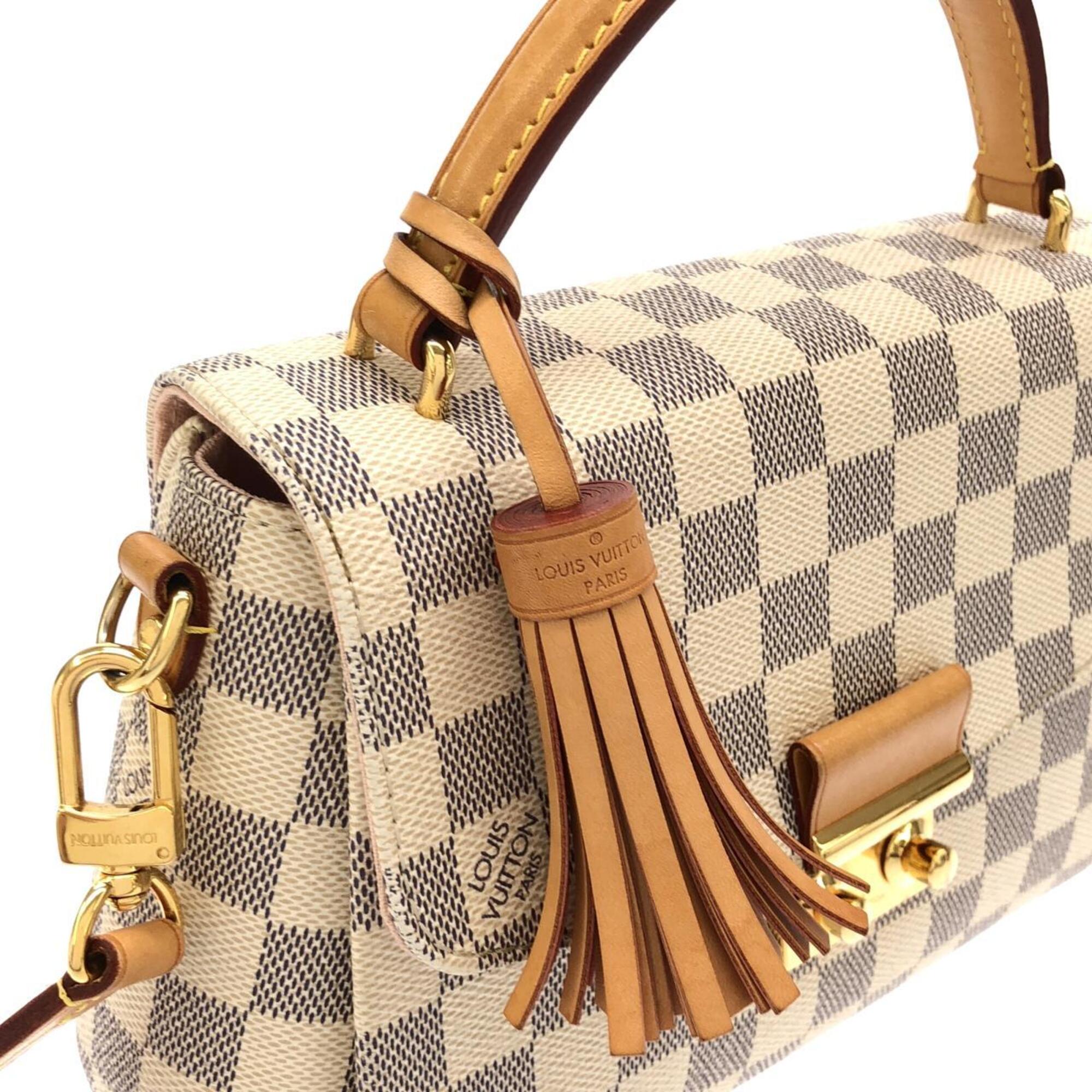 Louis Vuitton Azur Coated Canvas Handbag (Pre-Owned)