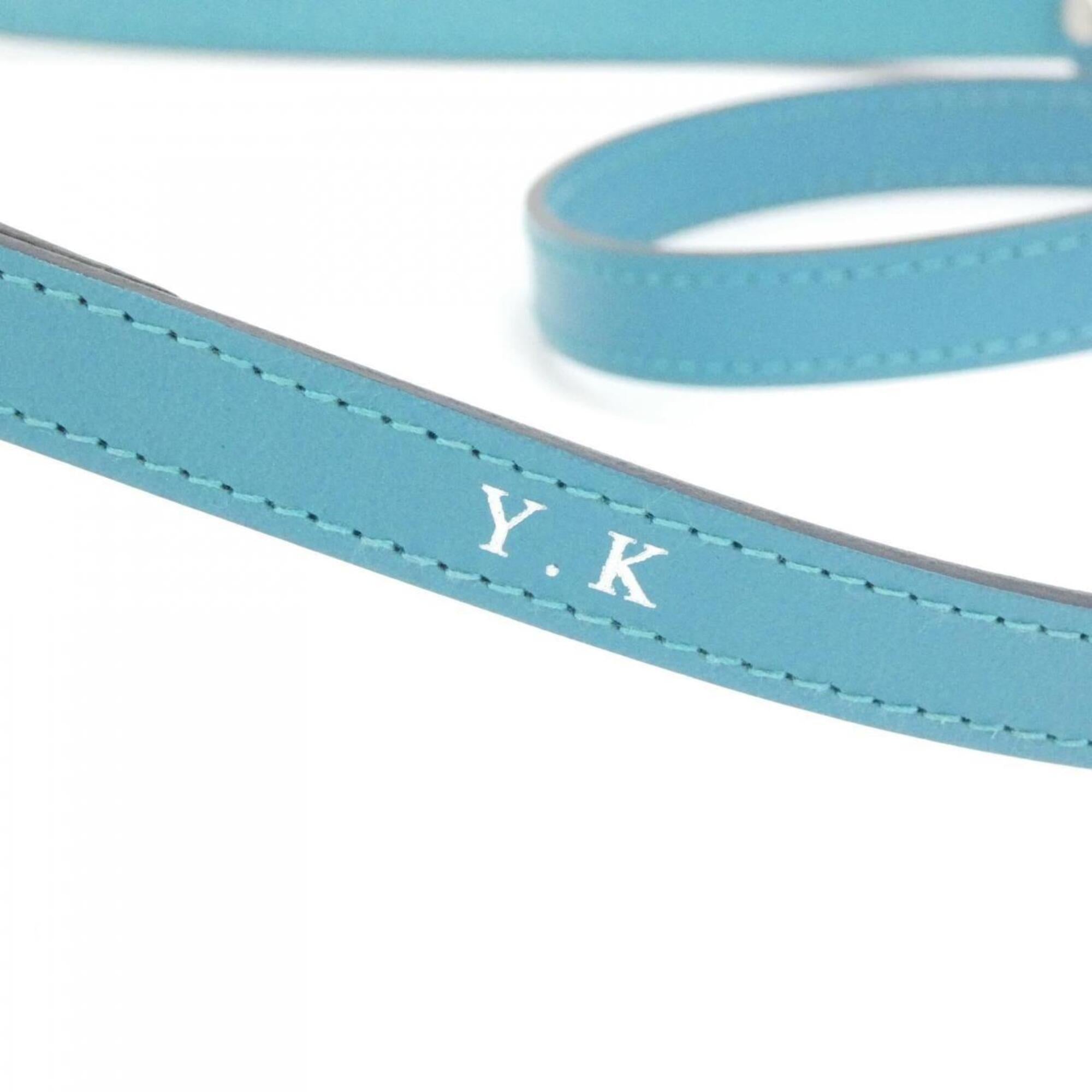 Tiffany Tiffany Blue Leather Shoulder Bag (Pre-Owned)