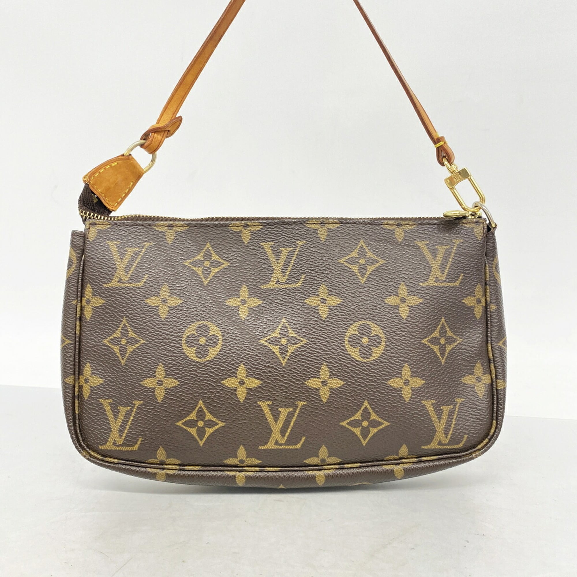 Louis Vuitton Brown Pouch (Pre-Owned)