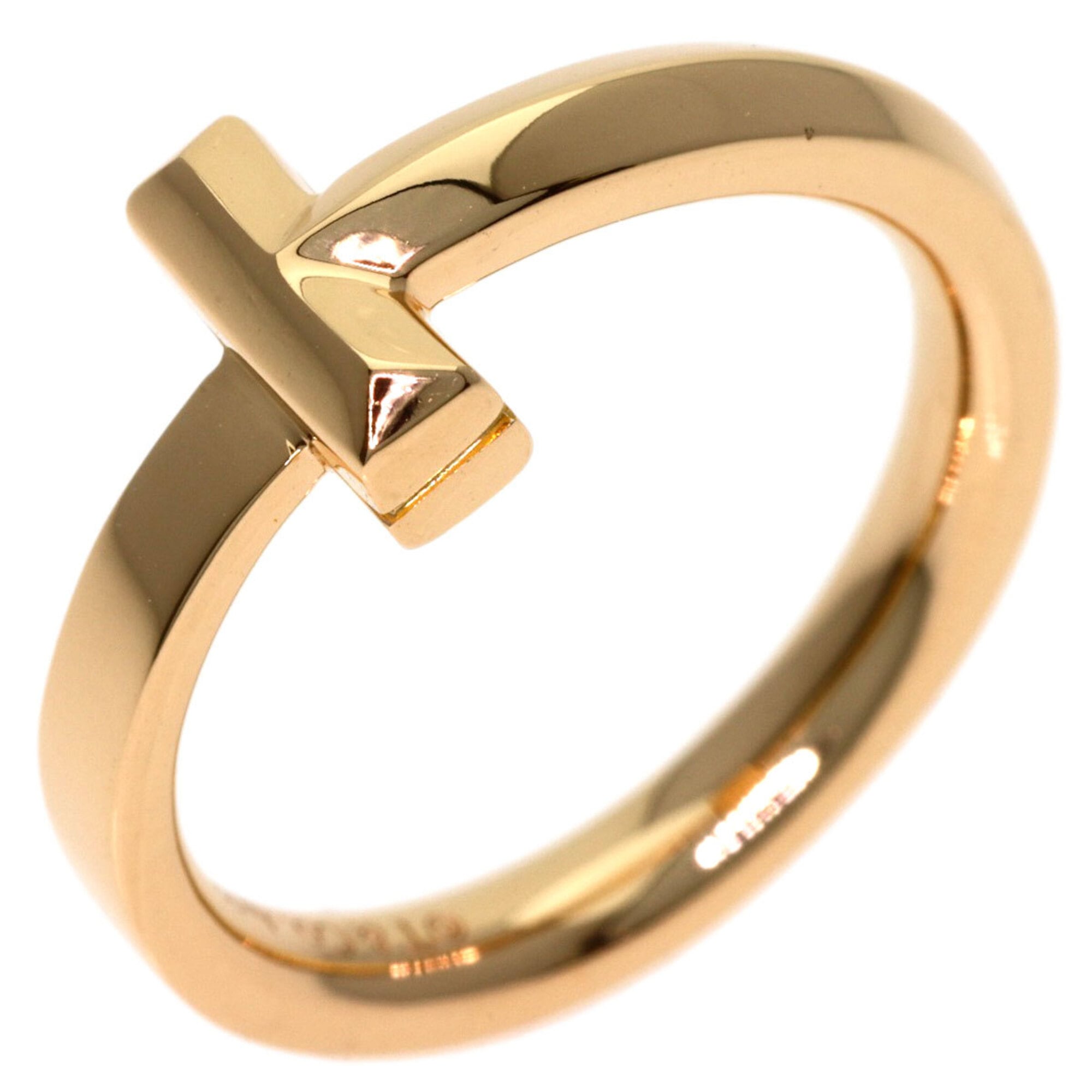 Tiffany Pink Gold (18K) Band Ring (Pre-Owned)
