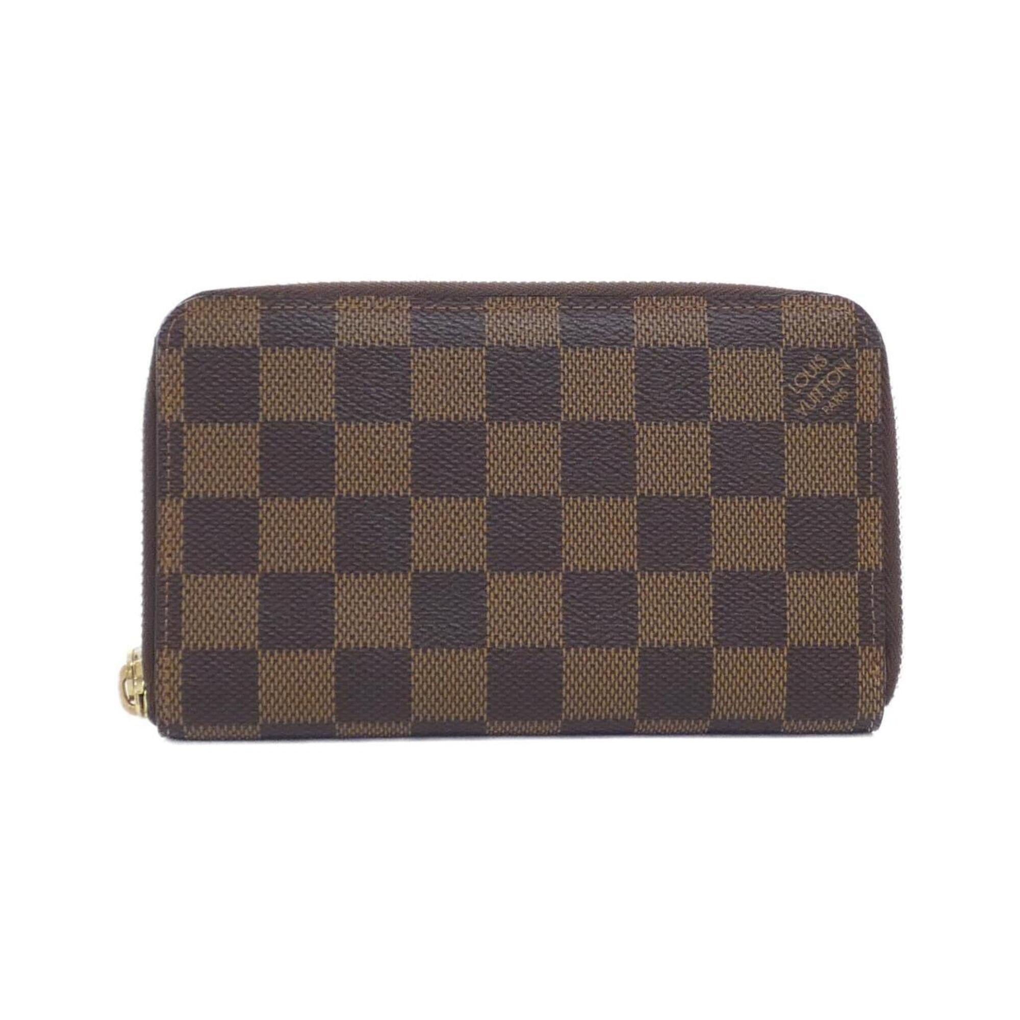 Louis Vuitton Ebene Coated Canvas Coin Purse/Coin Case (Pre-Owned)