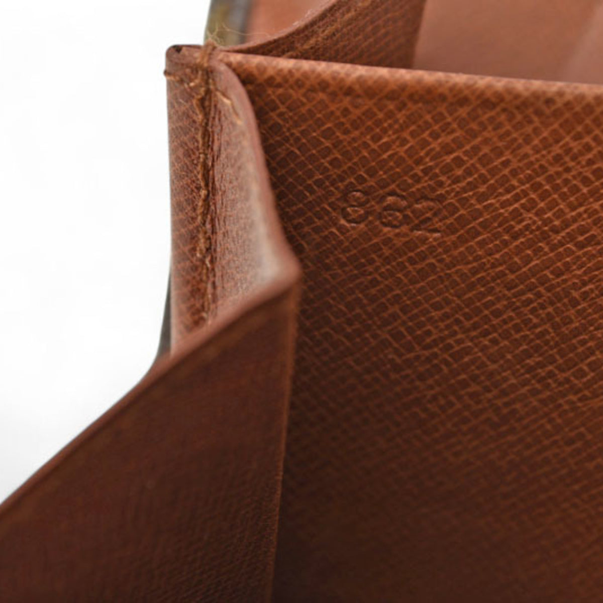 Louis Vuitton Brown Coated Canvas Wallet (Bi-Fold) (Pre-Owned)