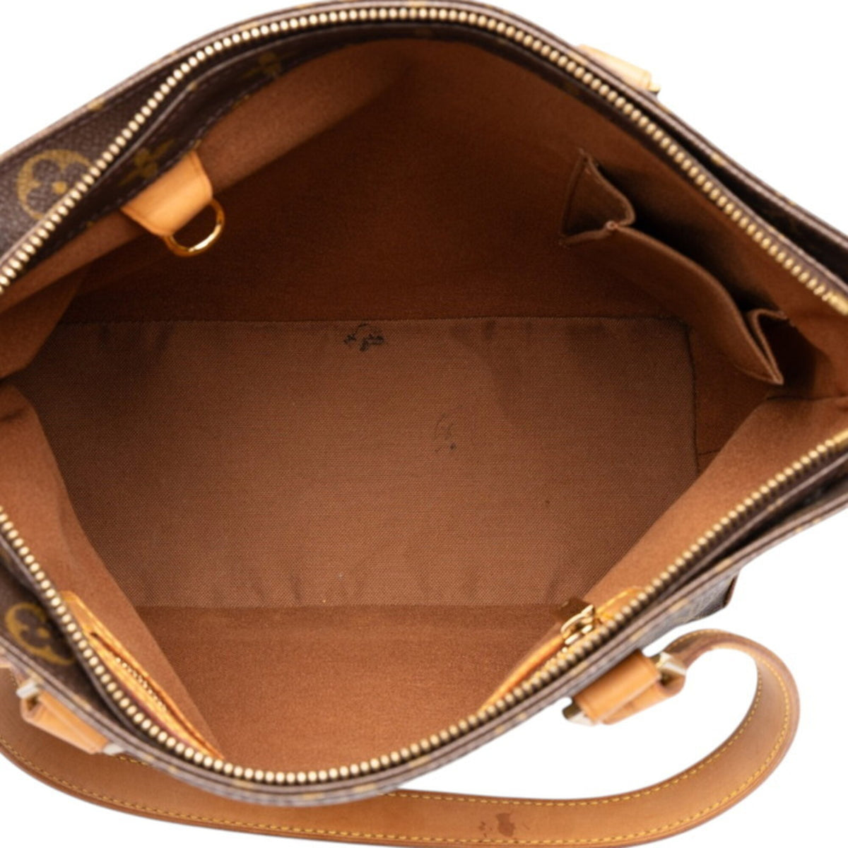 Louis Vuitton Monogram Brown Pvc Leather Shoulder Bag Tote Bag (Pre-Owned)