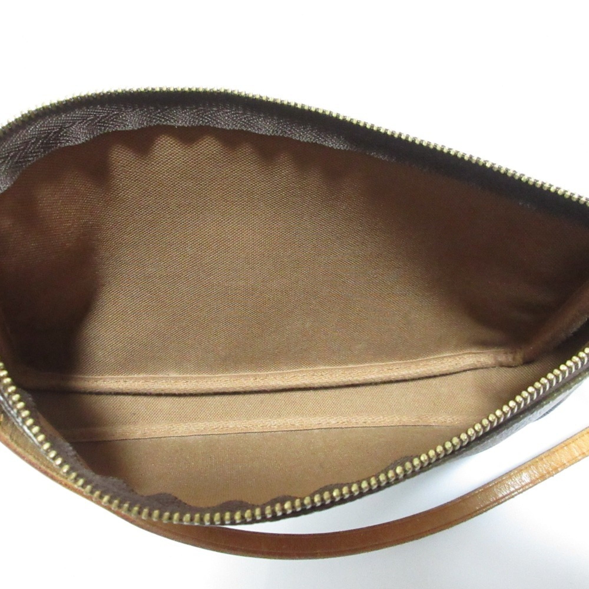 Louis Vuitton Brown Monogram Pouch (Pre-Owned)