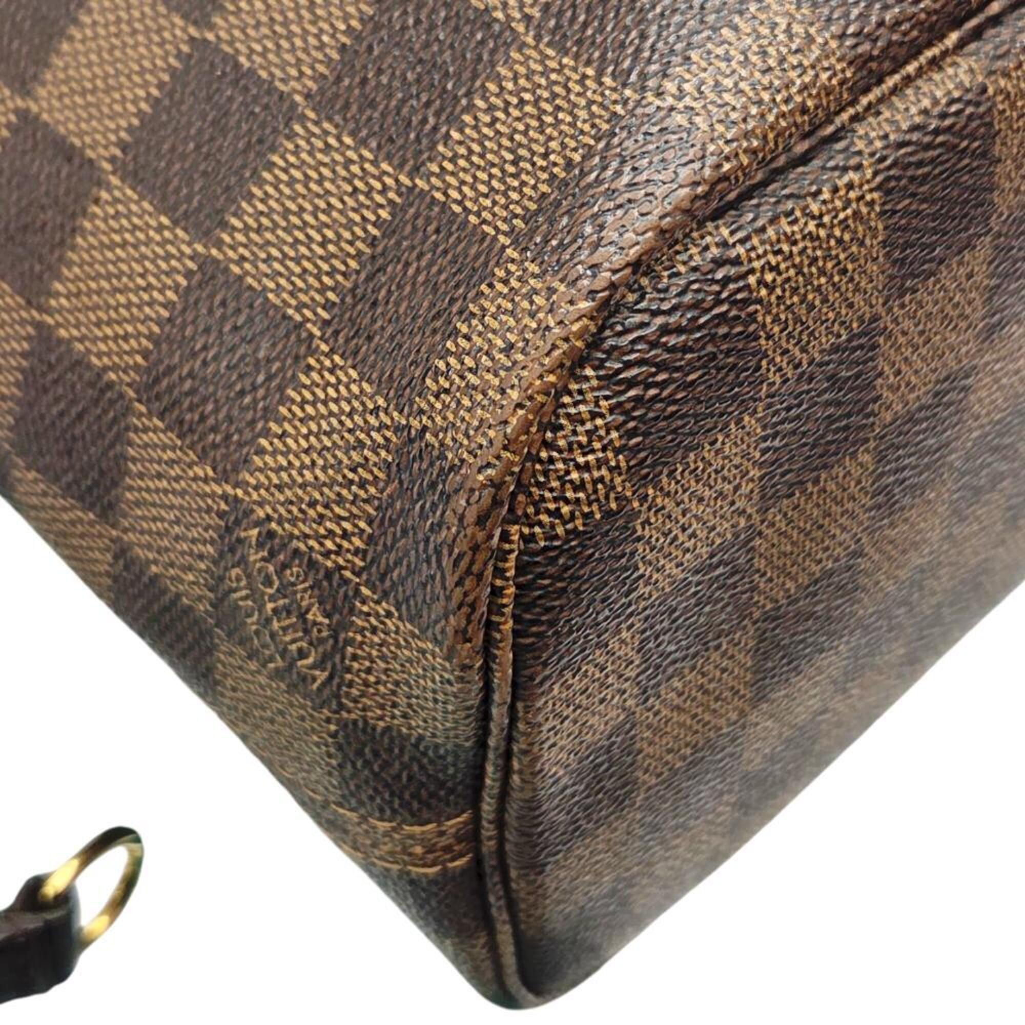 Louis Vuitton Brown Damier Canvas Ebene Damier Canvas Pvc Tote Bag (Pre-Owned)