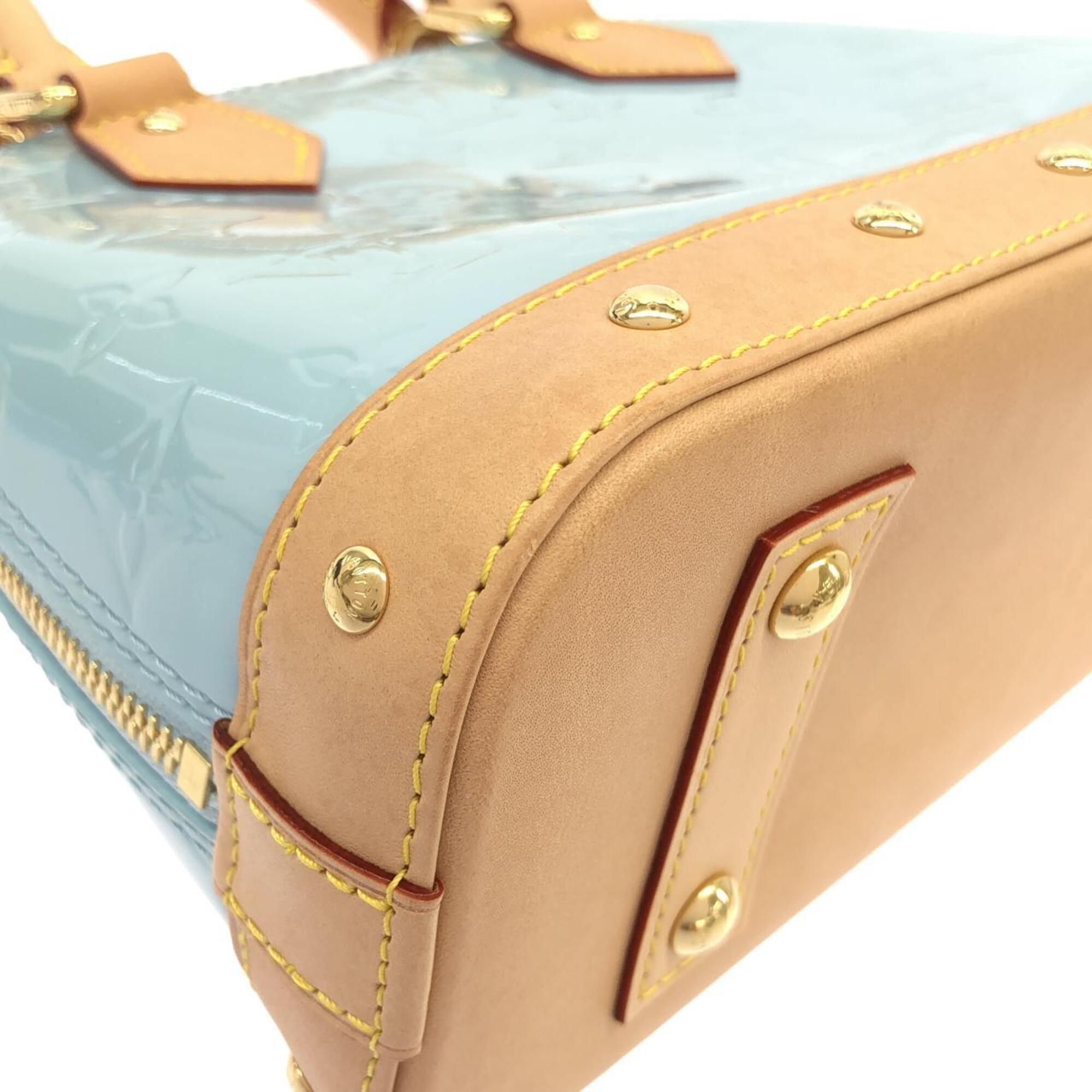 Louis Vuitton Vernis Gold Vernis Handbag (Pre-Owned)