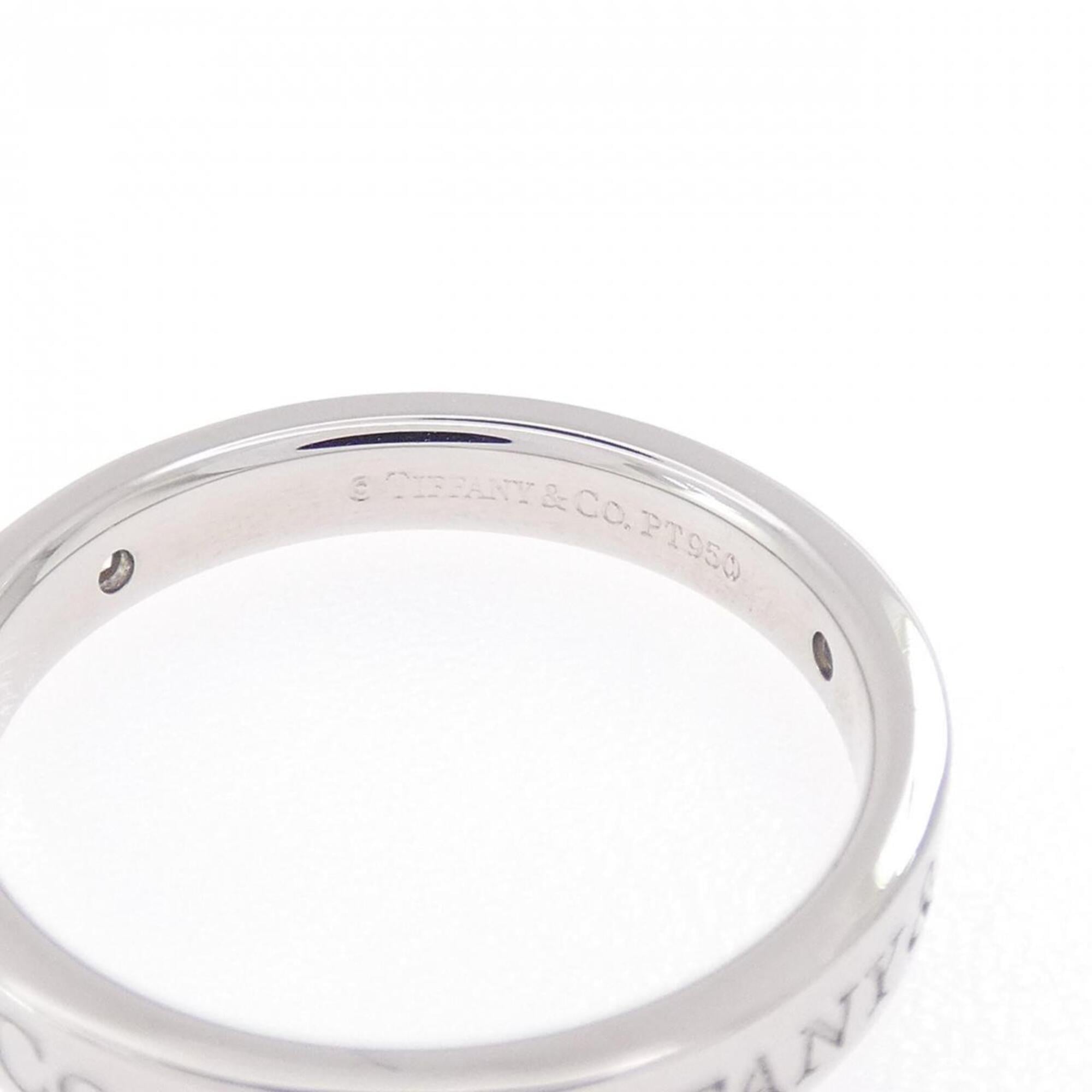 Tiffany Platinum 950 Band Ring (Pre-Owned)