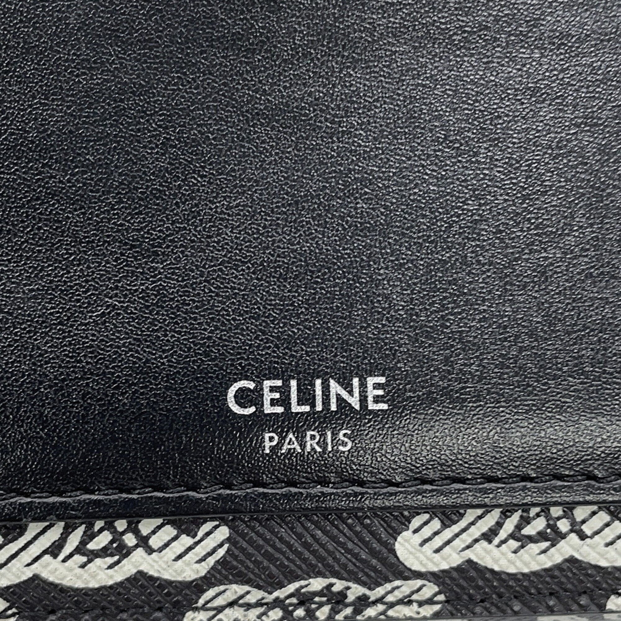 Celine Black Pvc Leather Shoulder Bag (Pre-Owned)