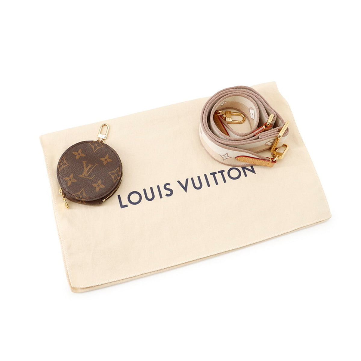 Louis Vuitton Beige Monogram Handbag (Pre-Owned)