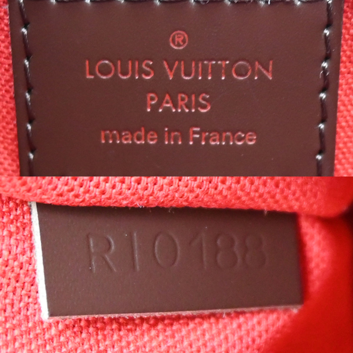 Louis Vuitton Brown Damier Canvas Handbag (Pre-Owned)