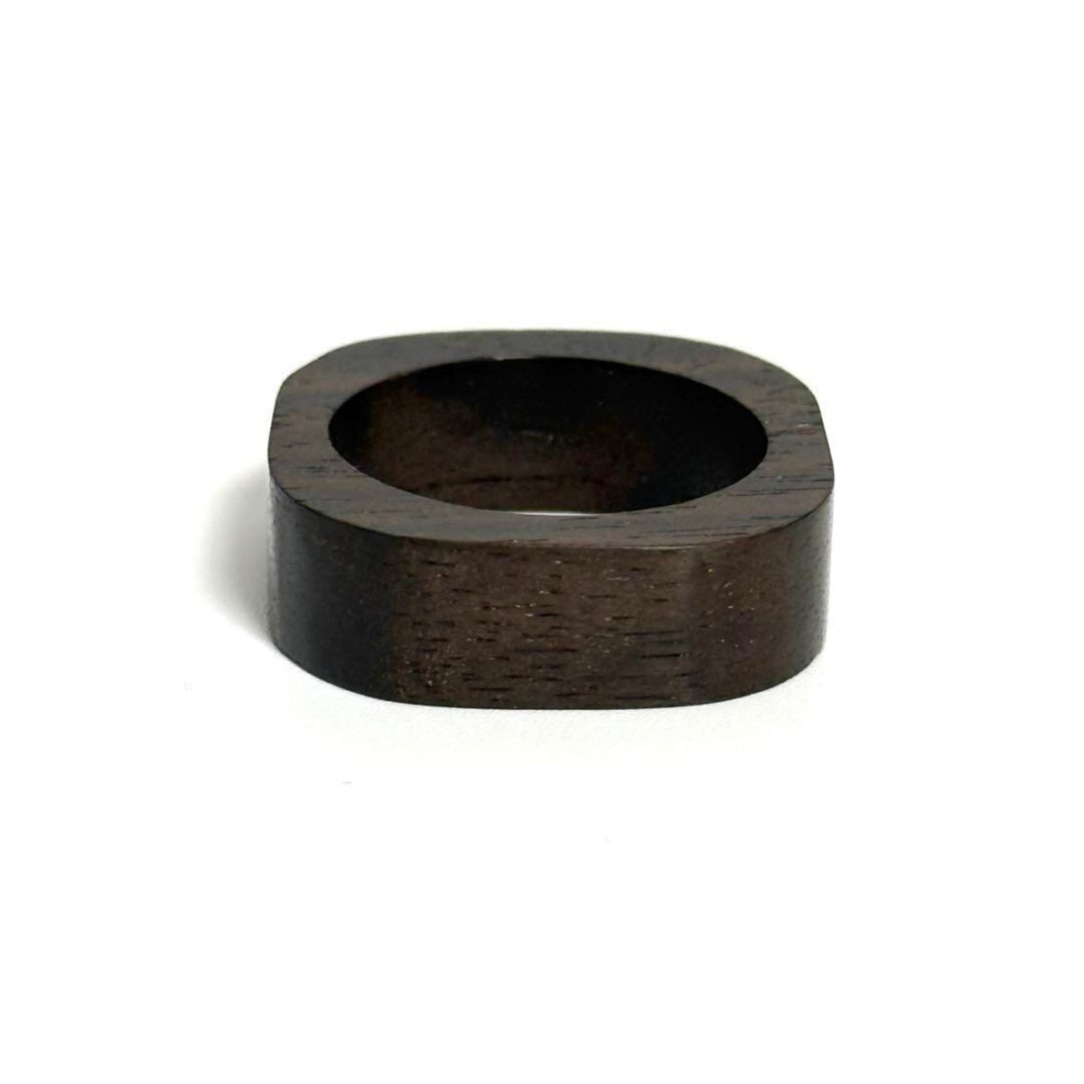 Louis Vuitton Metal Wood Band Ring (Pre-Owned)