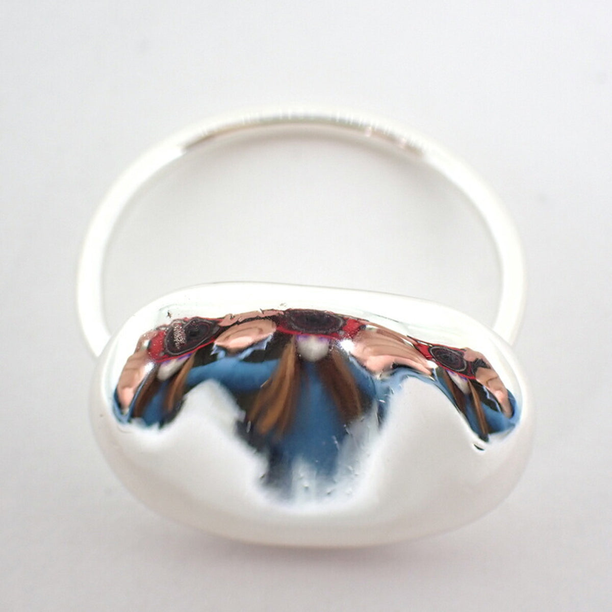 Tiffany Sterling Silver 925 Band Ring (Pre-Owned)