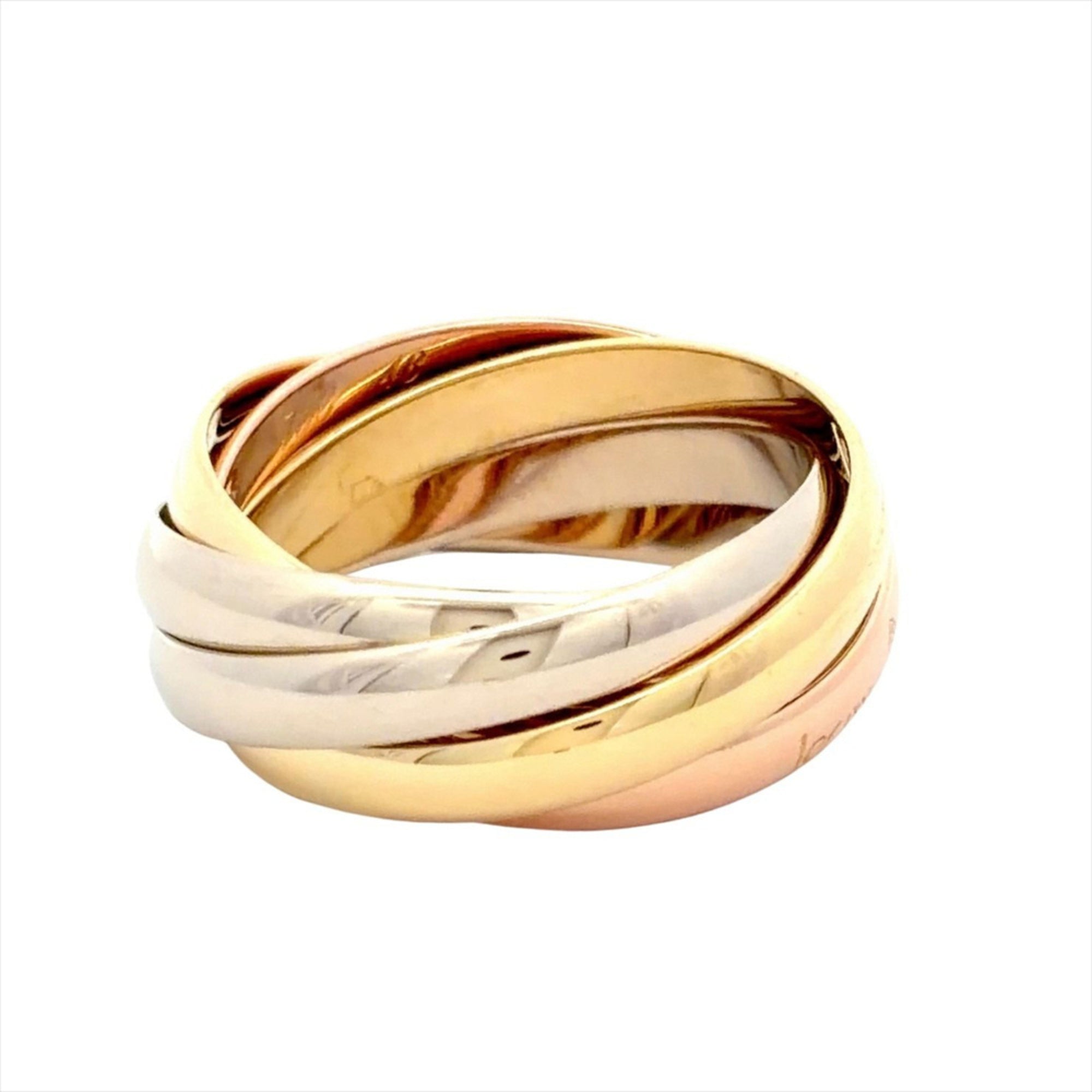 Cartier Yellow Gold (18K) Pink Gold (18K) White Gold (18K) Band Ring (Pre-Owned)