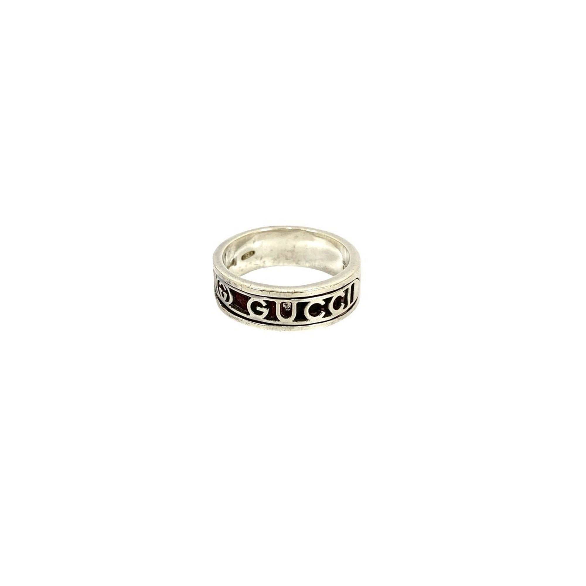 Gucci Silver Silver 925 Band Ring (Pre-Owned)