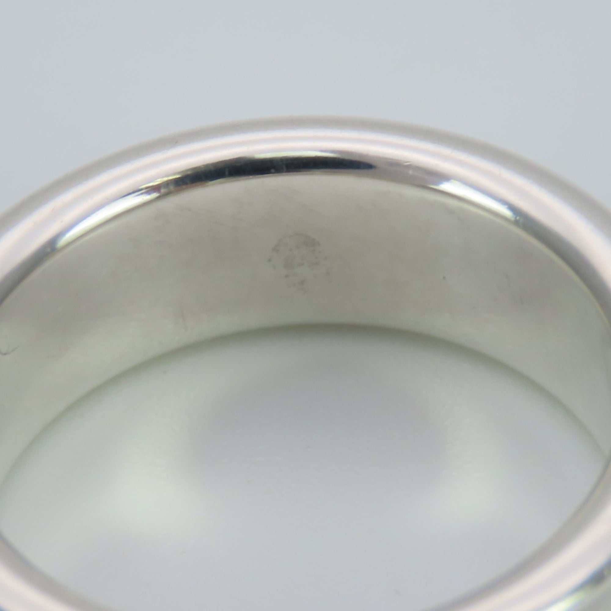 Tiffany Silver Silver 925 Band Ring (Pre-Owned)