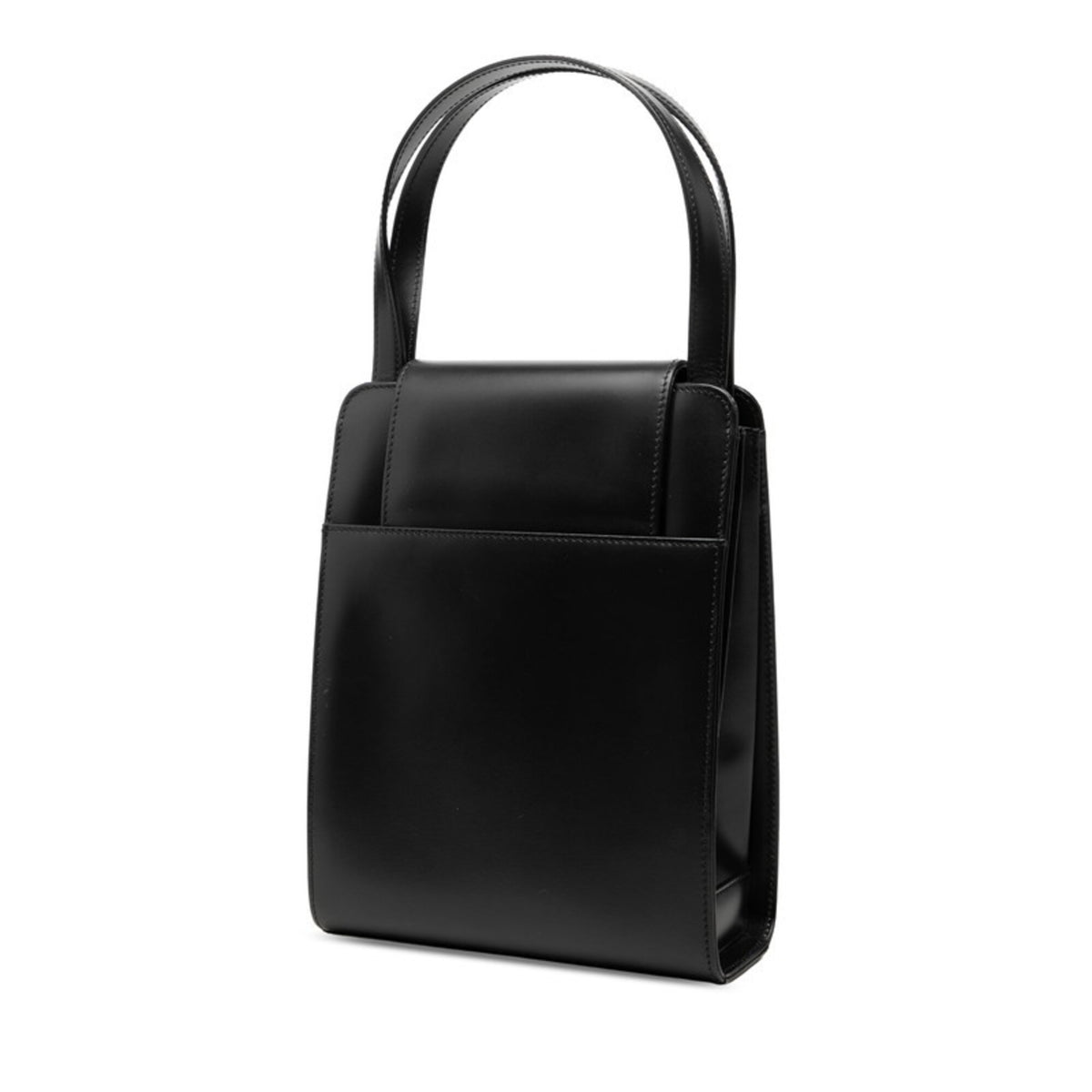 Cartier Black Leather Handbag (Pre-Owned)