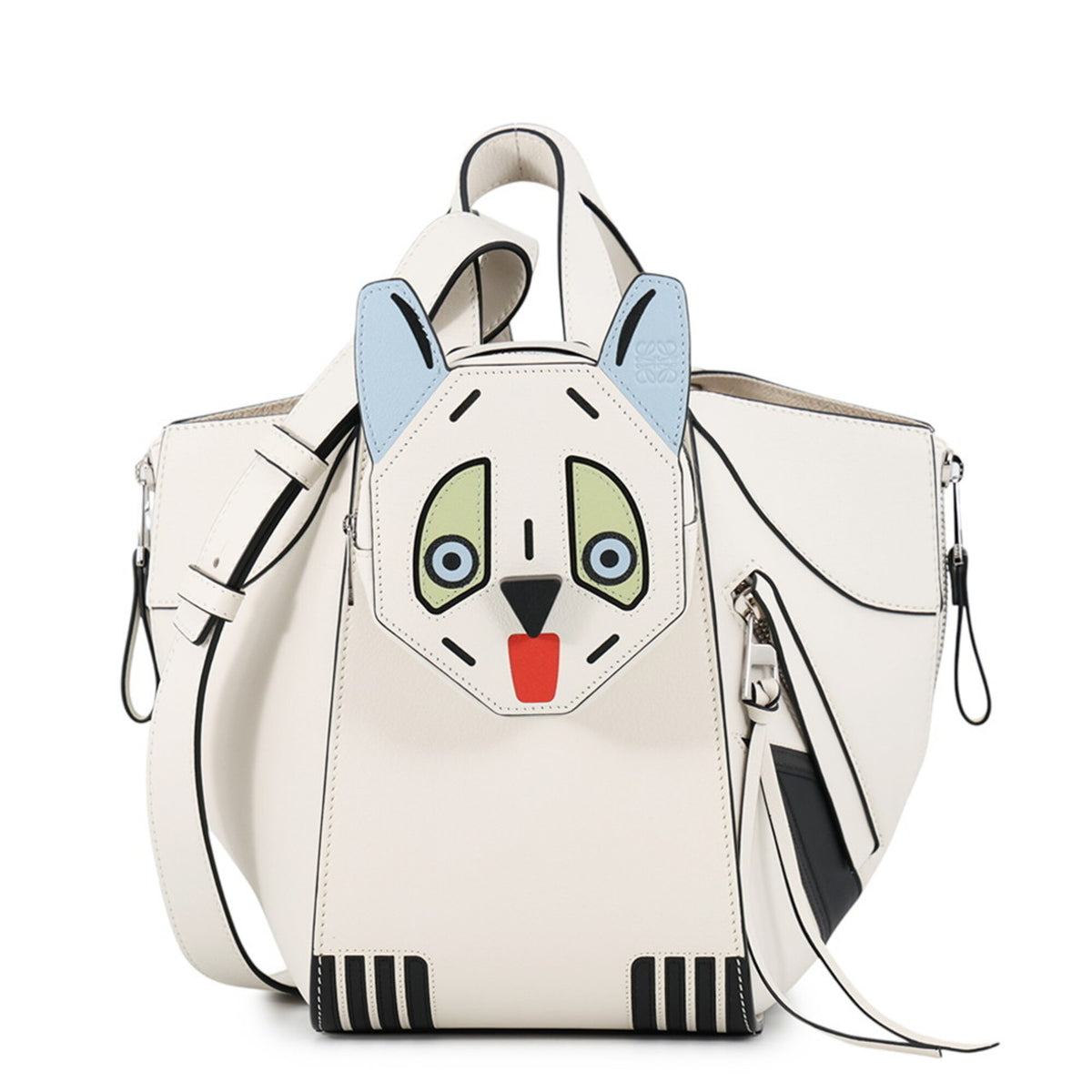 Loewe Hammock White Leather Handbag (Pre-Owned)