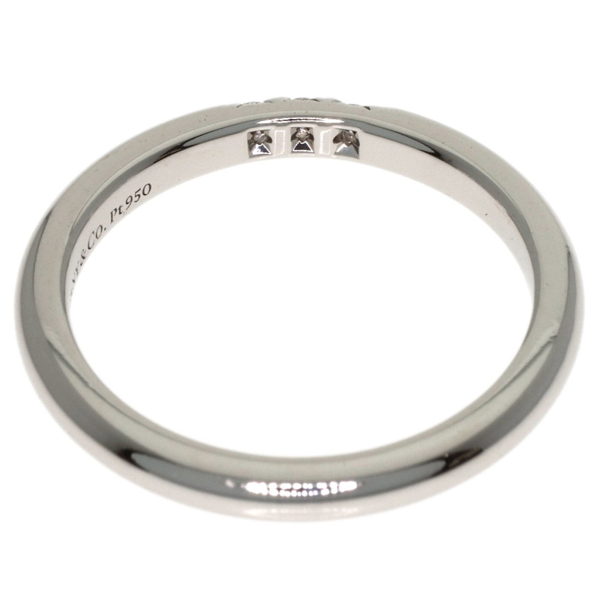 Tiffany Platinum 950 Band Ring (Pre-Owned)