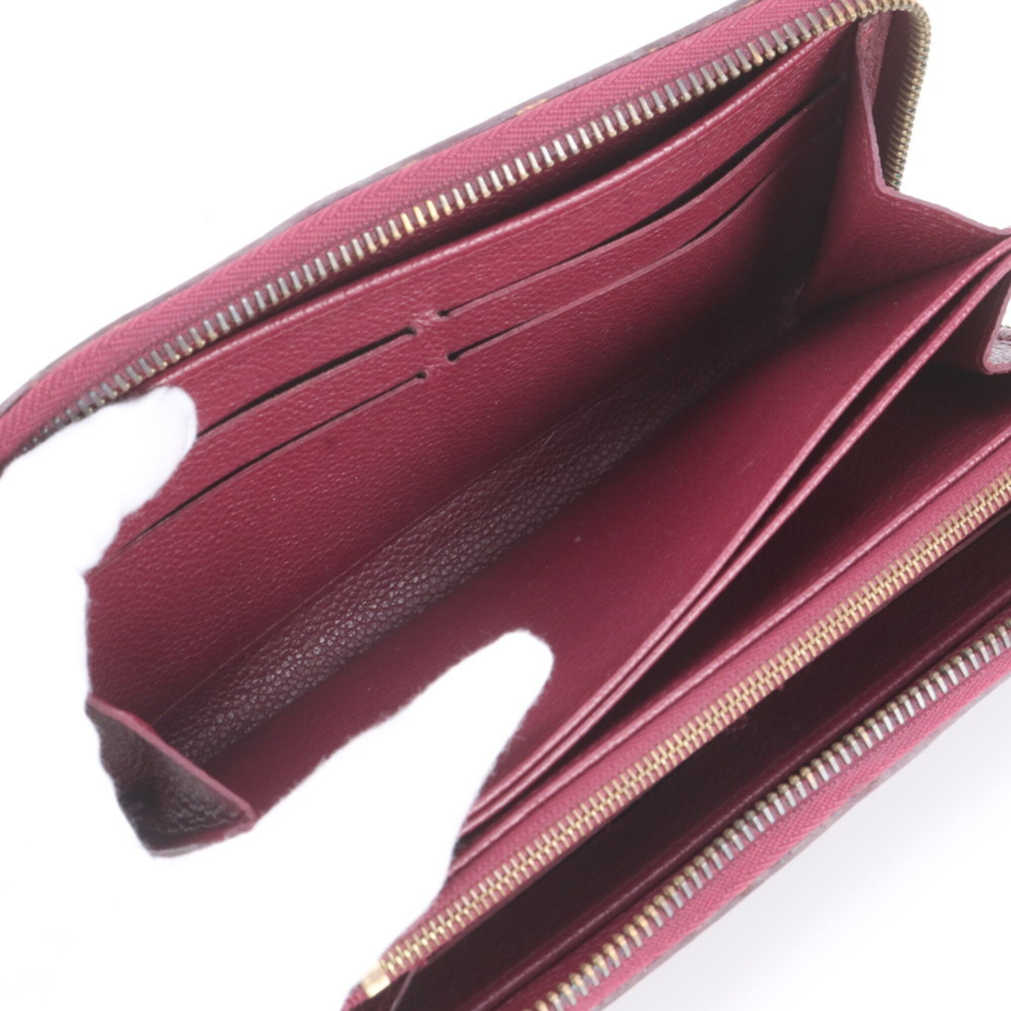 Louis Vuitton Aurore Leather Long Wallet (Bi-Fold) (Pre-Owned)