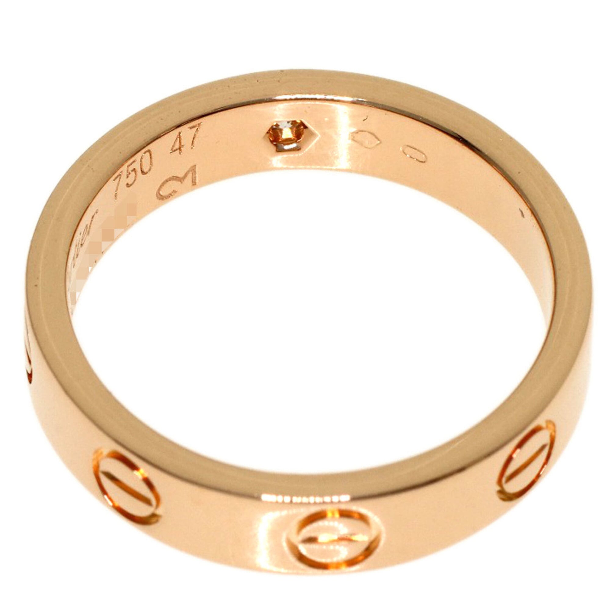 Cartier Pink Gold (18K) Band Ring (Pre-Owned)
