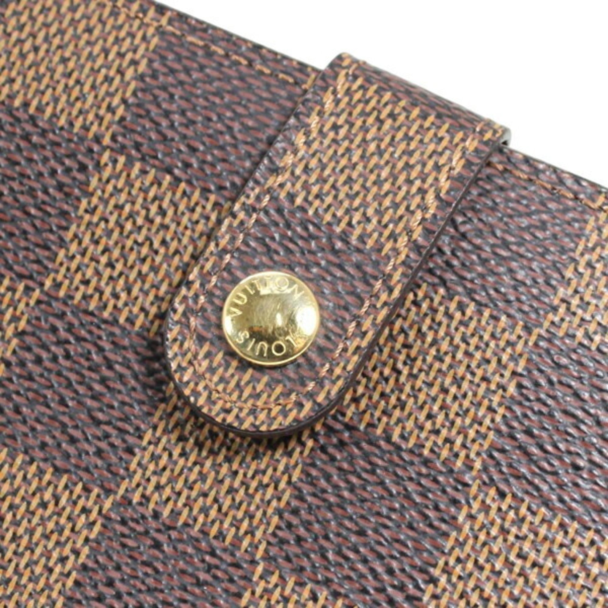 Louis Vuitton Damier Canvas Wallet (Bi-Fold) (Pre-Owned)