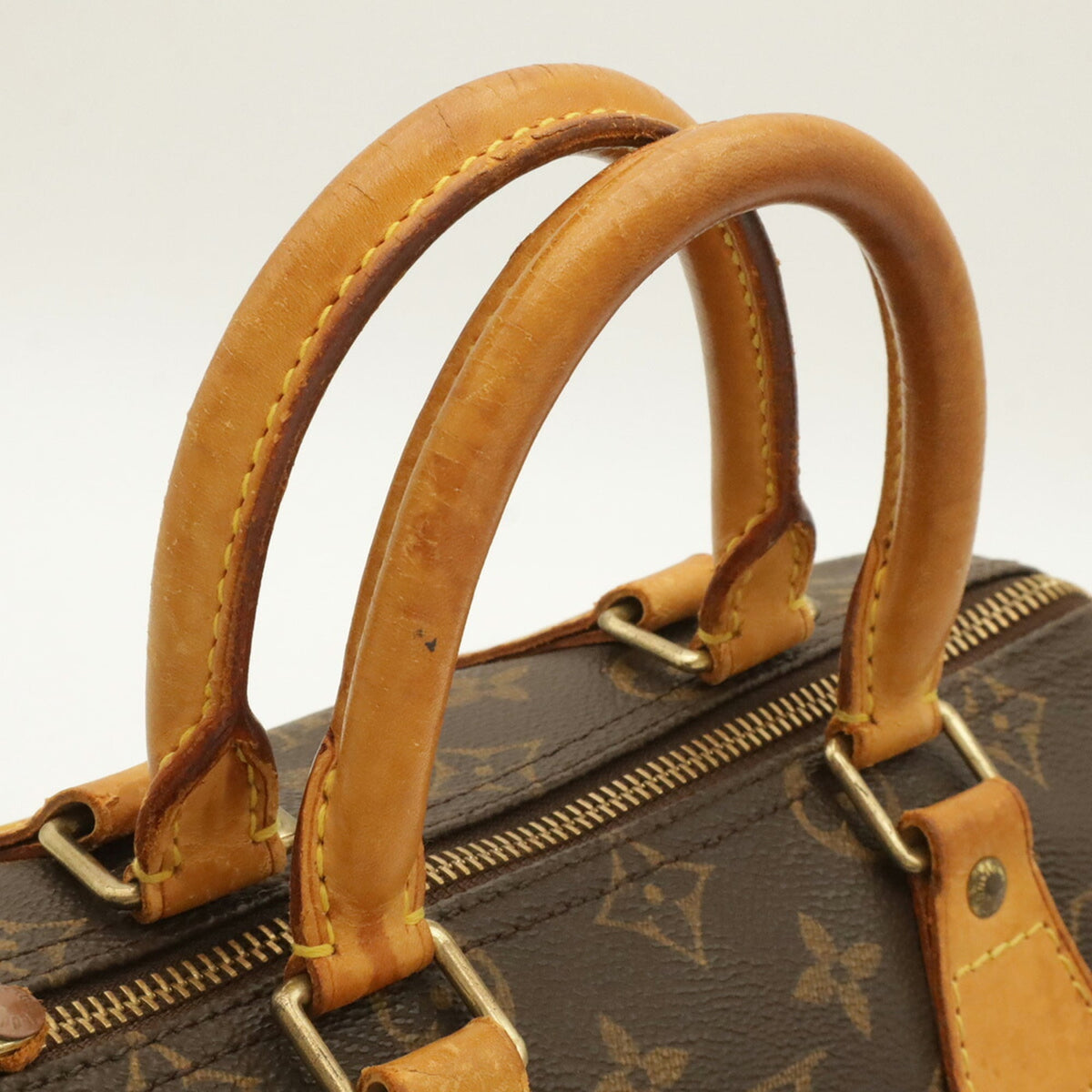 Louis Vuitton Brown Monogram Canvas Boston Bag Handbag (Pre-Owned)