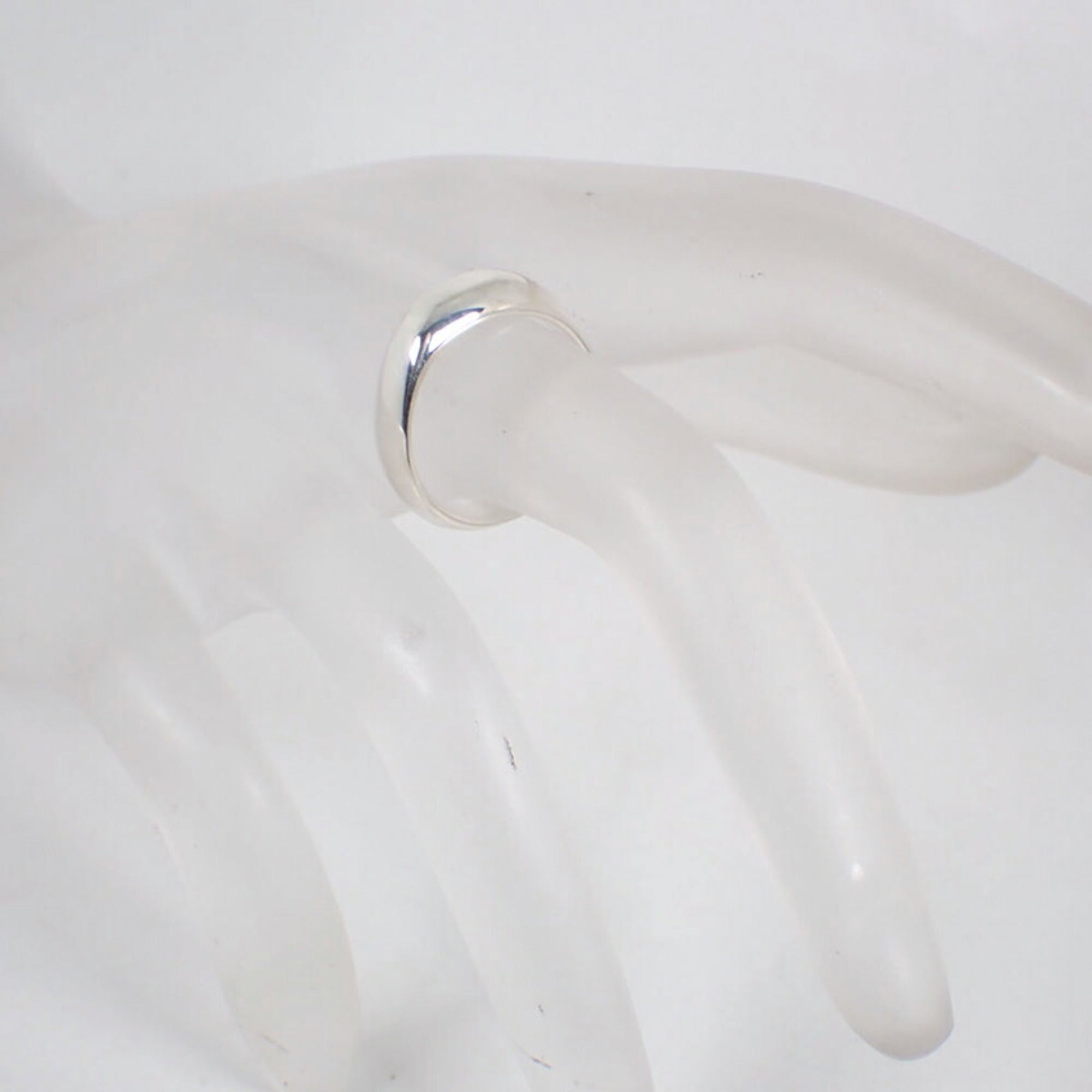 Tiffany Silver Sterling Silver 925 Band Ring (Pre-Owned)