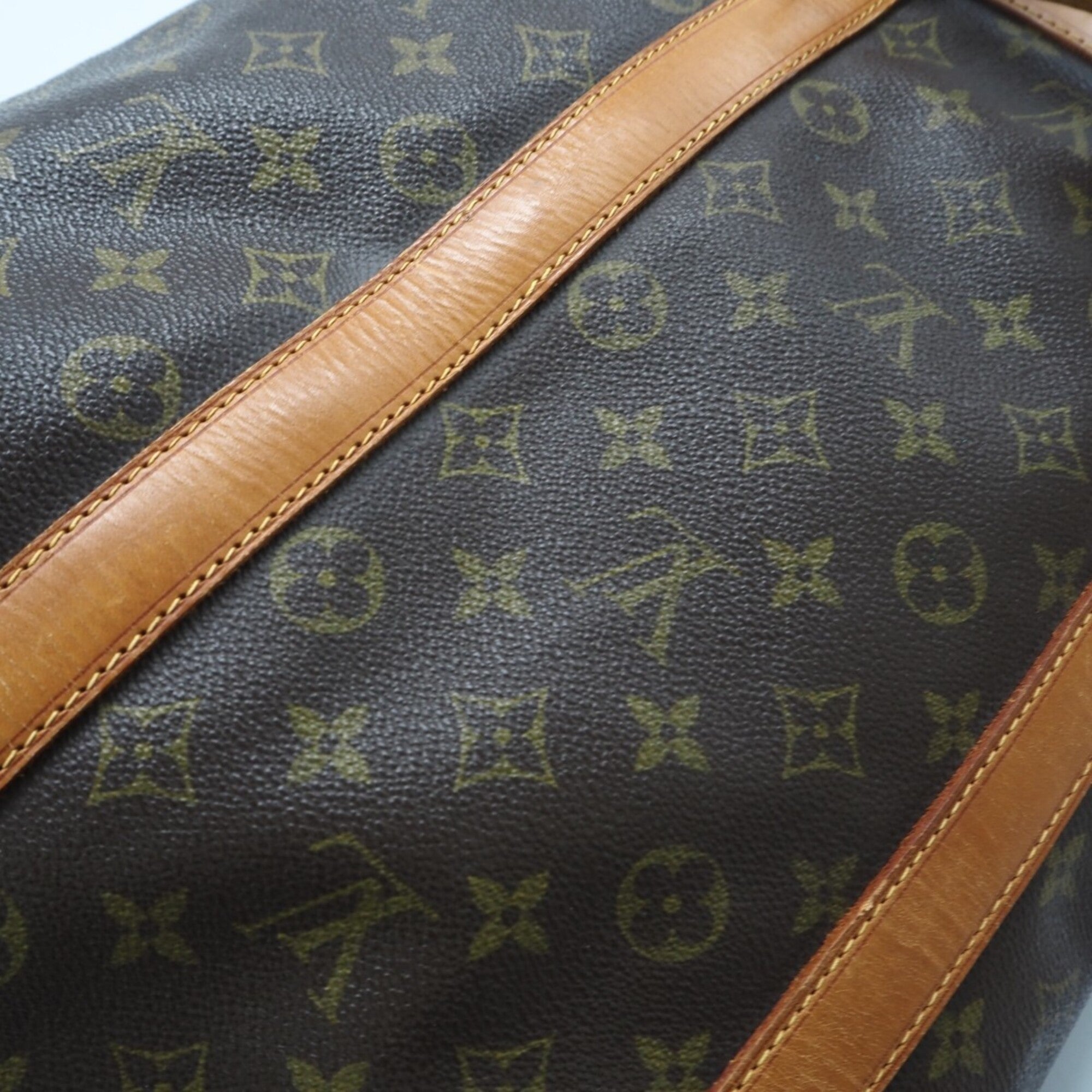 Louis Vuitton Brown Monogram Monogram Leather Shoulder Bag (Pre-Owned)