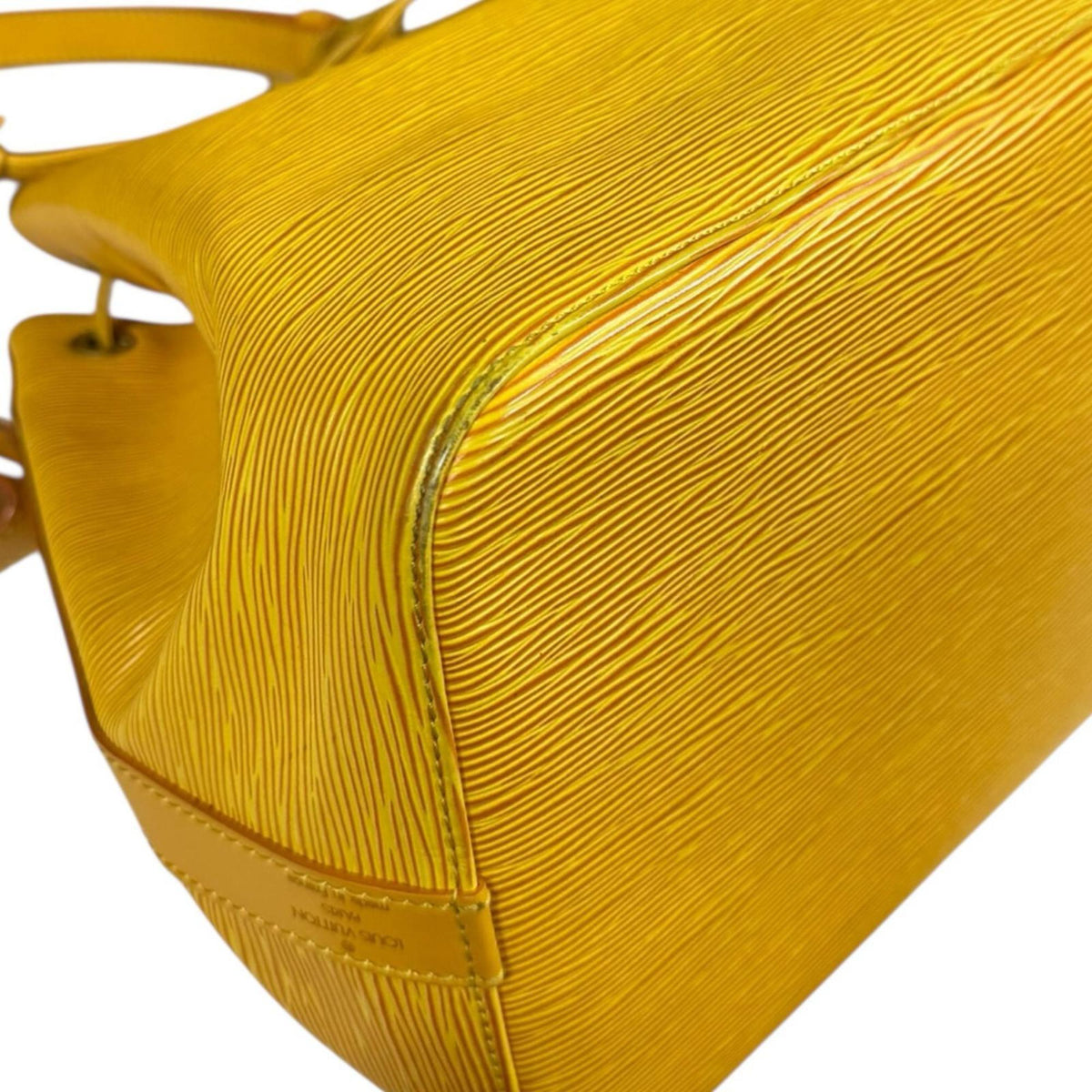 Louis Vuitton Epi Yellow Epi Leather Shoulder Bag (Pre-Owned)