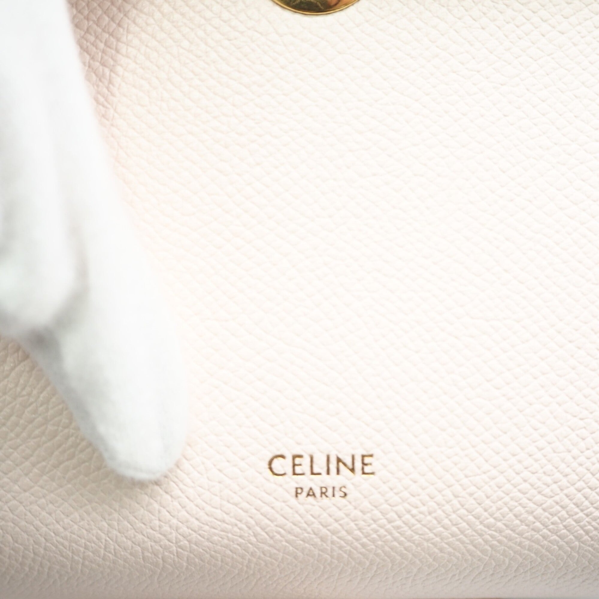 Celine Pink Leather Handbag Shoulder Bag (Pre-Owned)
