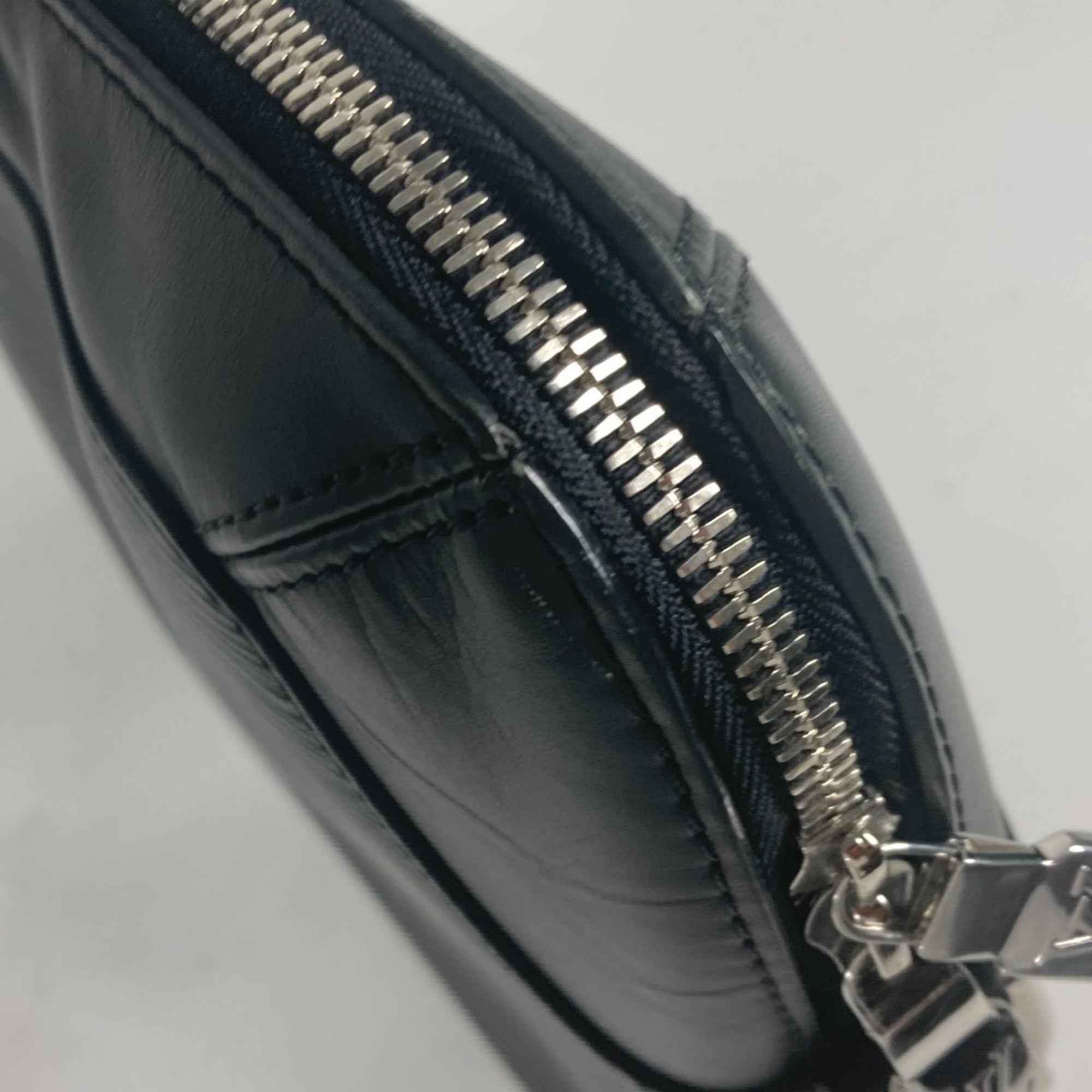 Louis Vuitton Black Noir Epi Leather Briefcase Tote Bag (Pre-Owned)