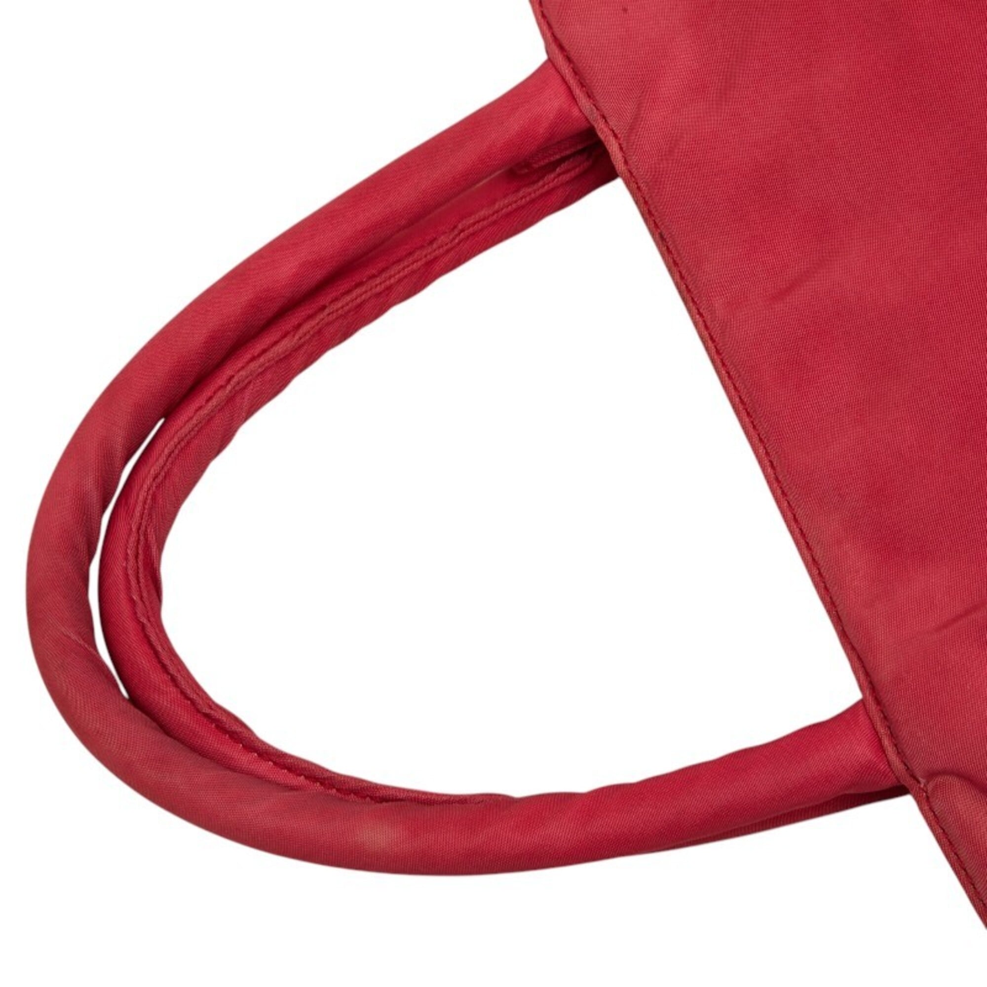 Prada Pink Nylon Handbag (Pre-Owned)