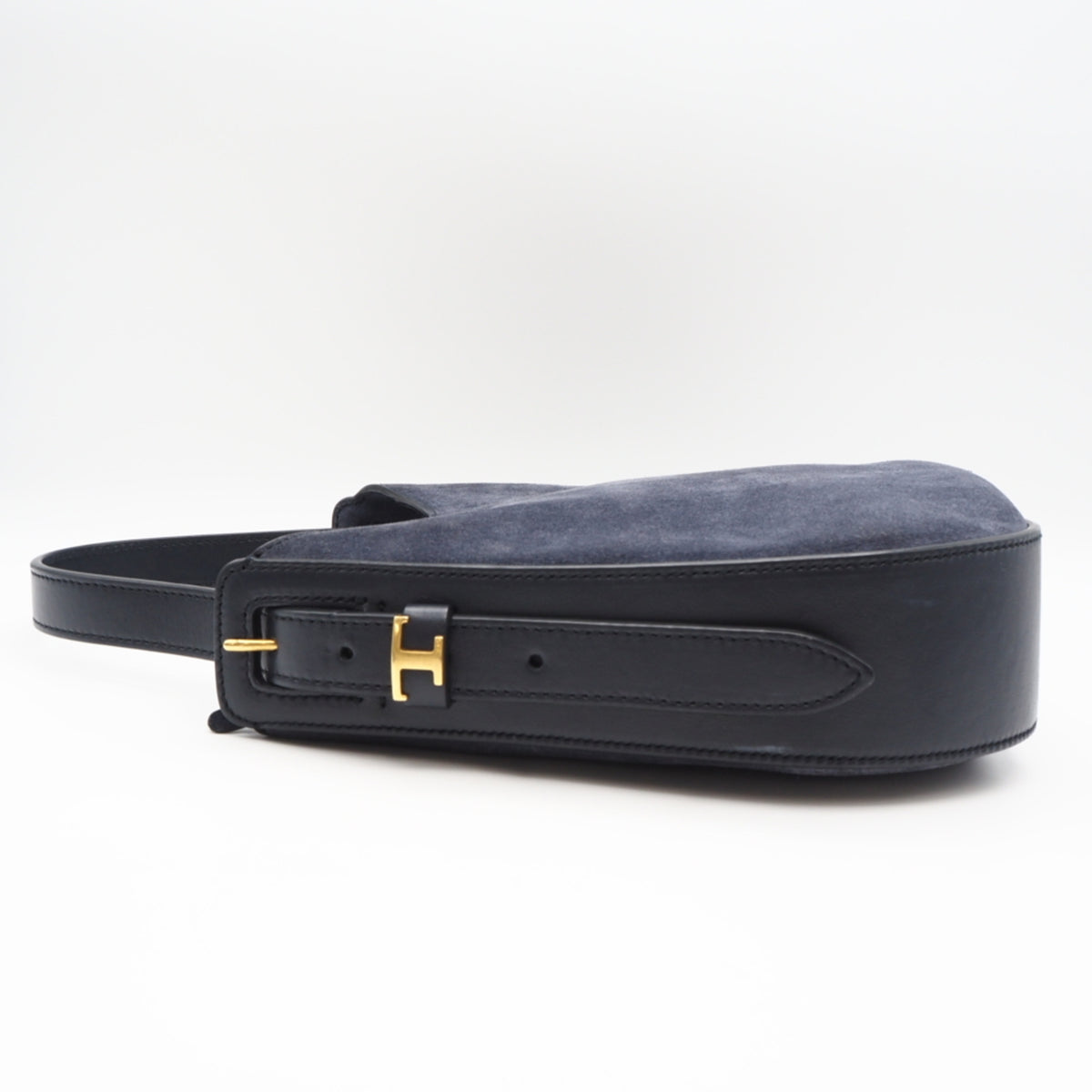Tod's Navy Leather Handbag Shoulder Bag (Pre-Owned)